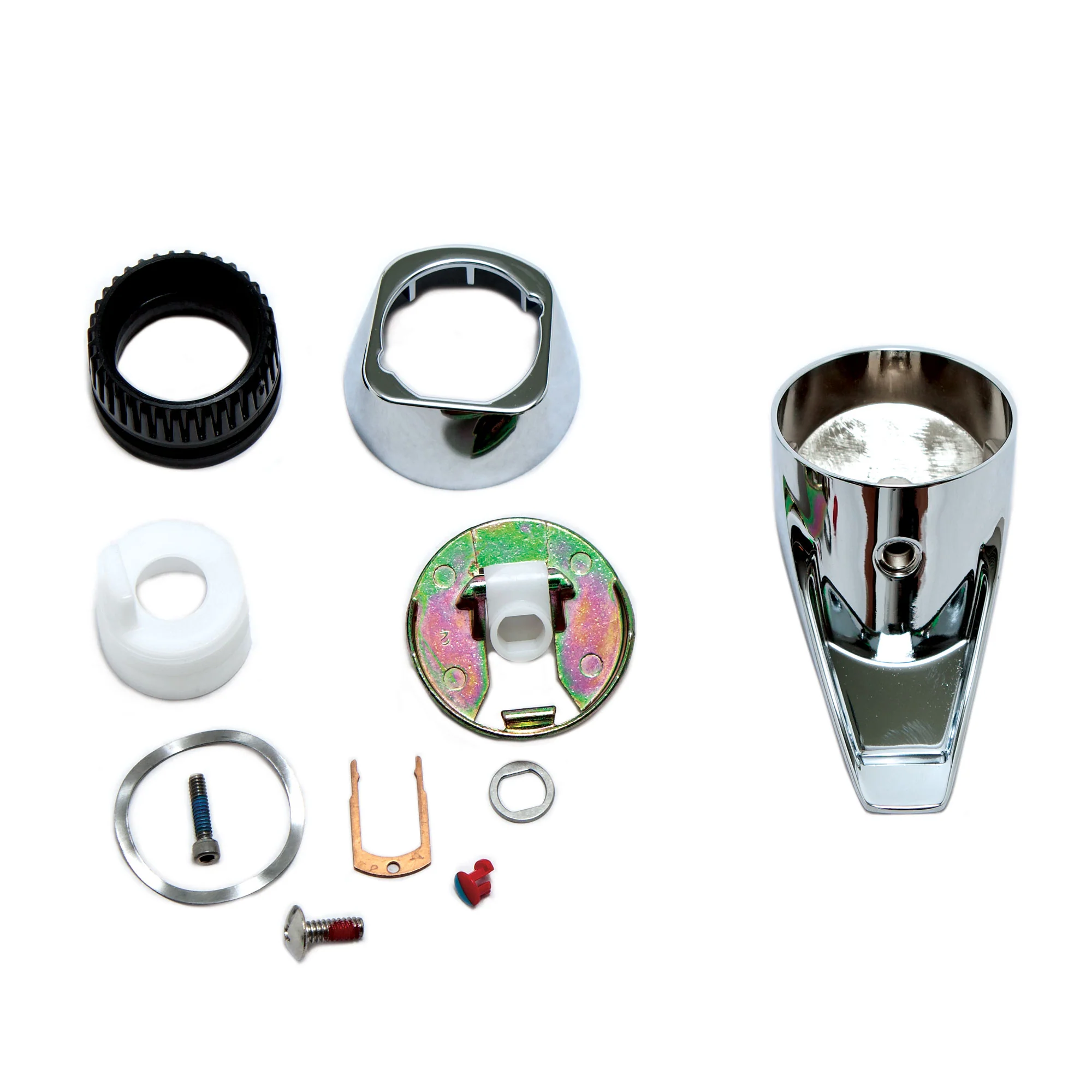 Moen Chrome Bathroom Faucet Conversion Kit - Knob to Lever Handle (Chateau)