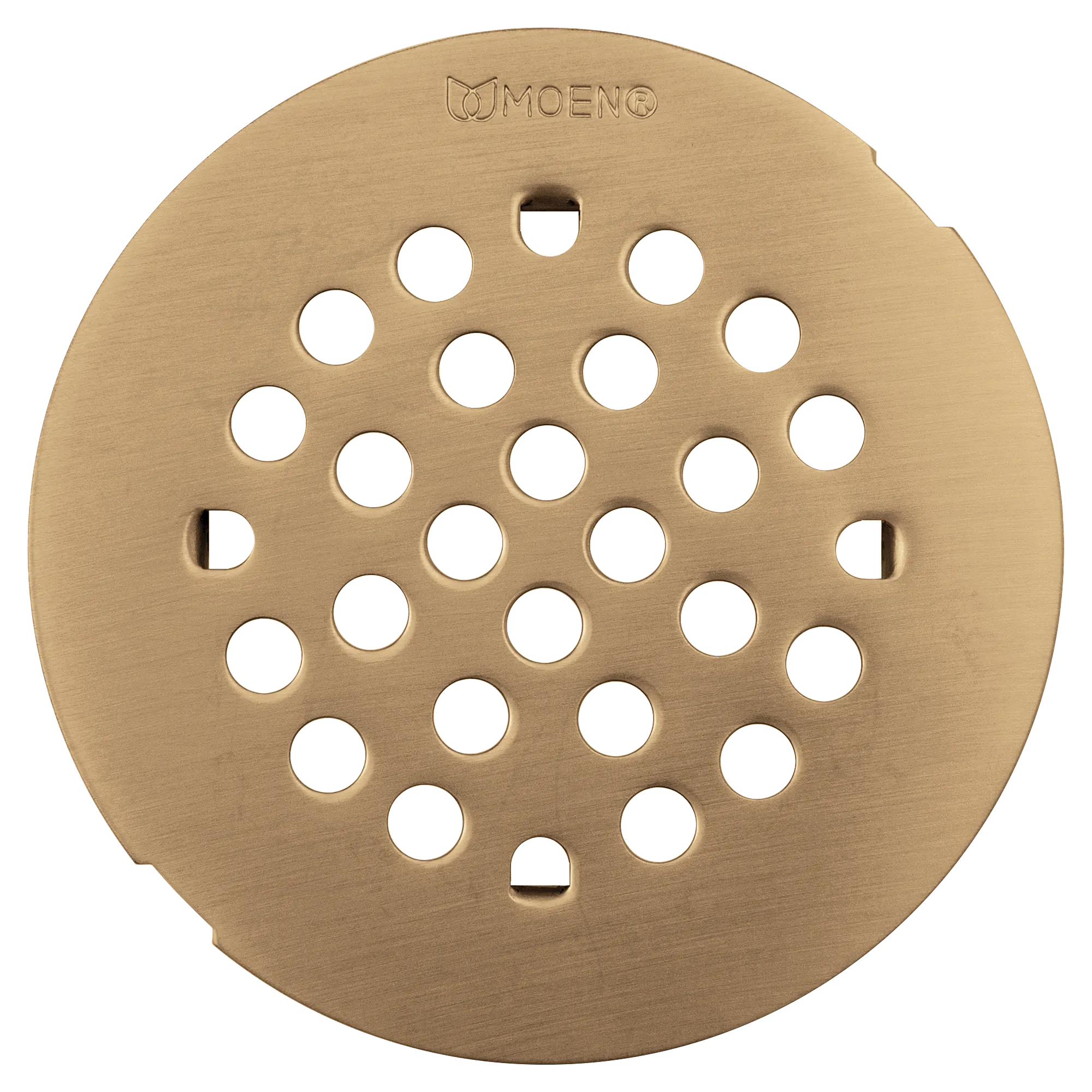 Moen Chrome 4-1/4" Snap-In Shower Drain Cover - Image 2