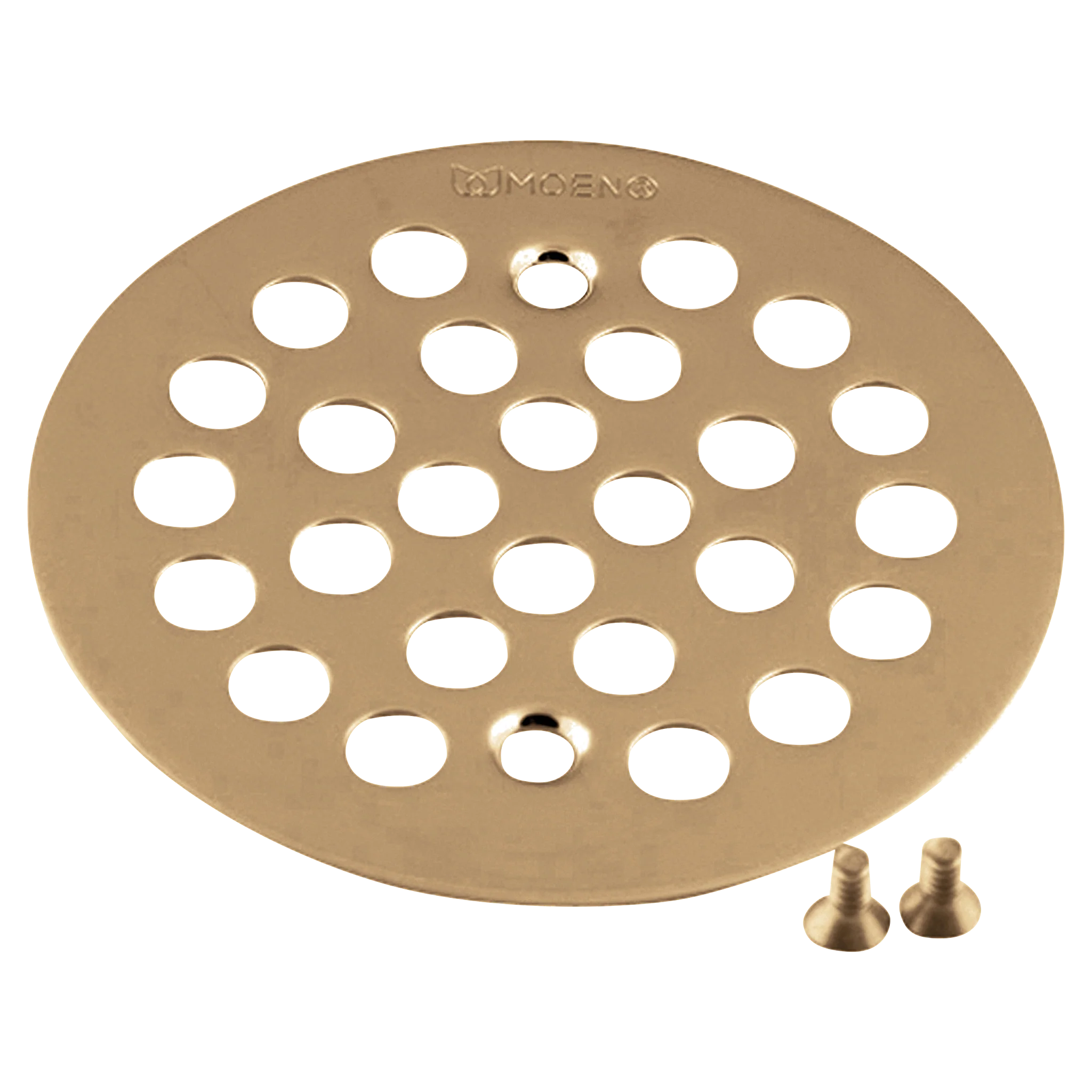 Moen Polished Brass 4-1/4" Shower Drain Cover - Image 9
