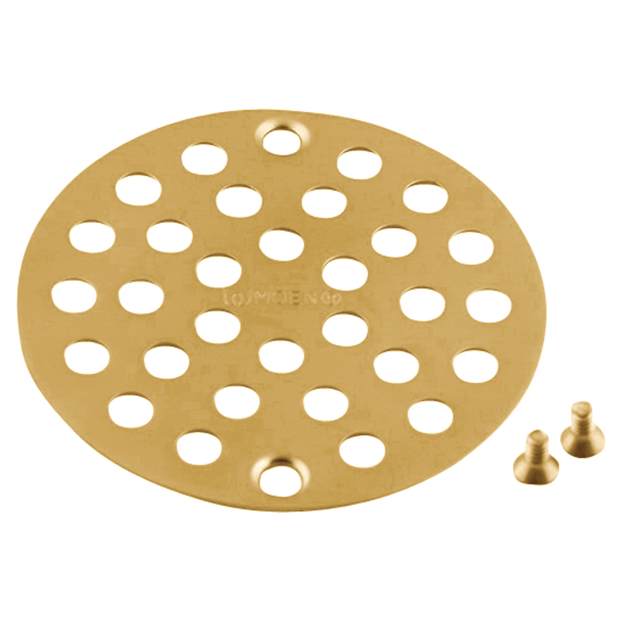 Moen Polished Brass 4" Shower Drain Cover (8.7"L x 5.2"W x .4"H) - Image 7