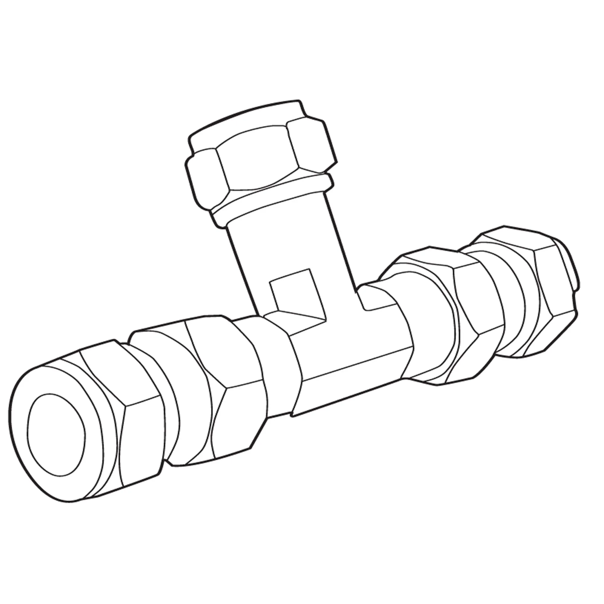 Commercial Mixing Tee With Check Valves - Image 2