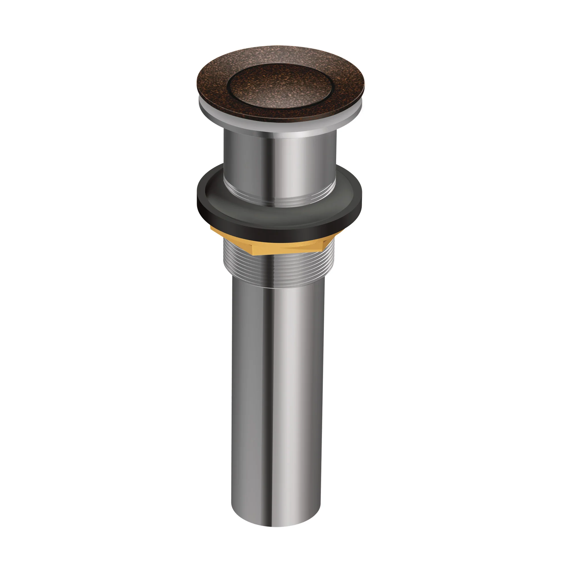Moen Spring Loaded Push Button Bathroom Drain Assembly (without Overflow) - Image 9