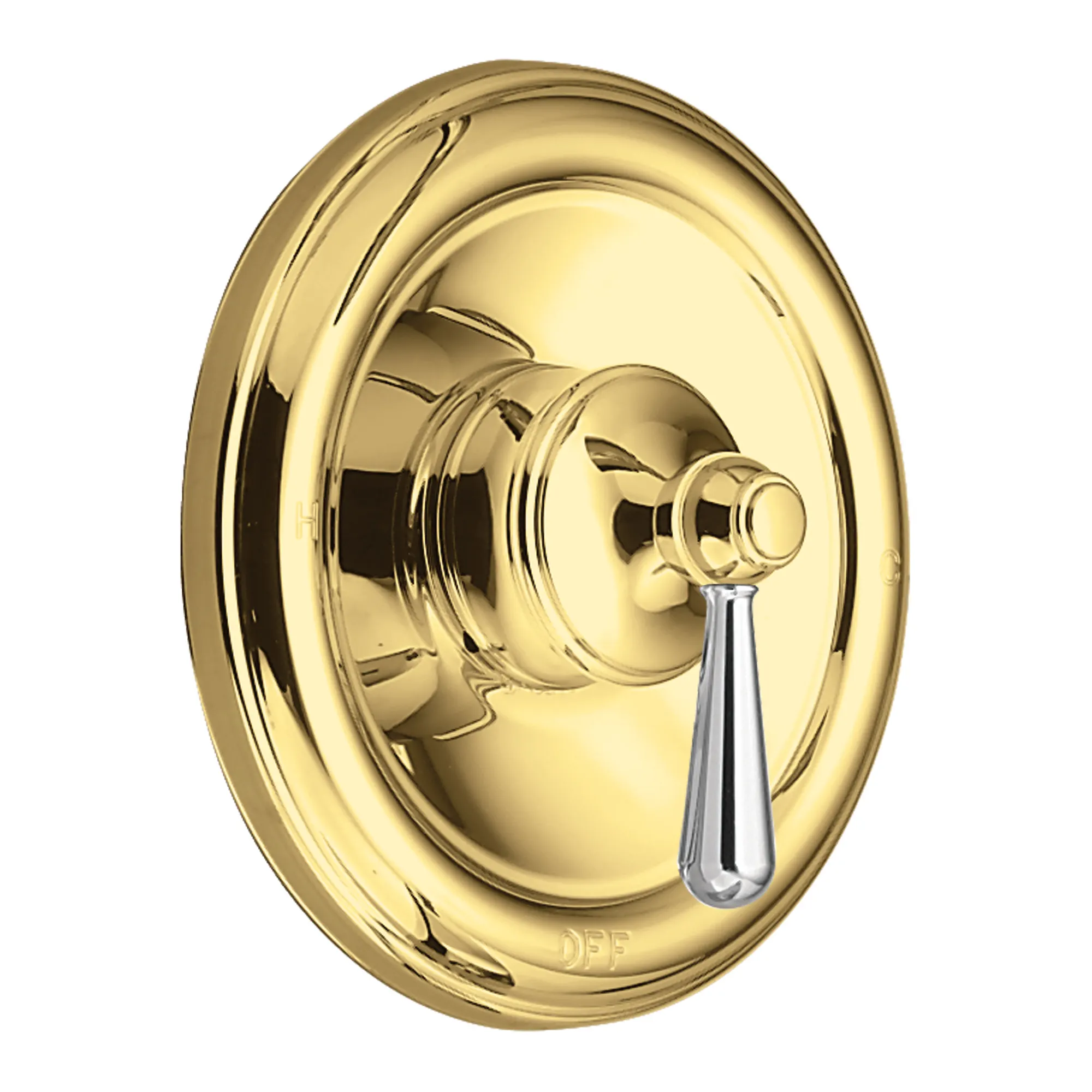 Traditional Chrome Replacement Handle Knob Insert - Image 2