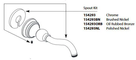 Weymouth Chrome Spout Kit - Image 8