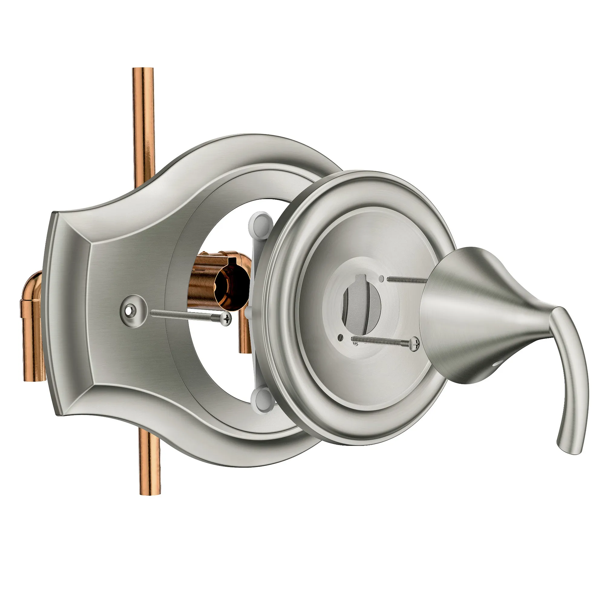 Moen Remodeling Cover Plate For Two & Three-Handle Tub/Showers - Image 6