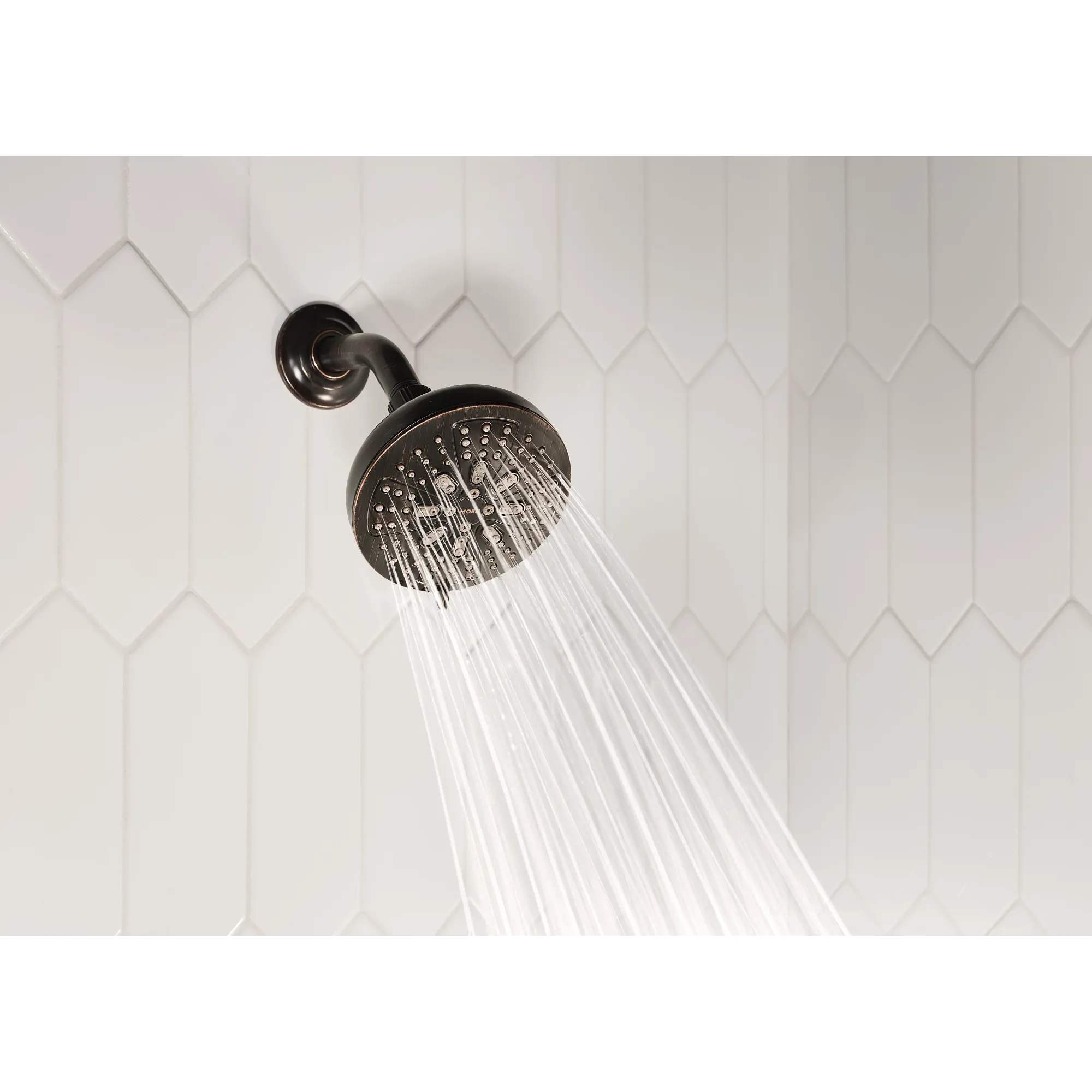 Hydro Energetix Eight-Function 5" Diameter Spray Head Standard - Image 15