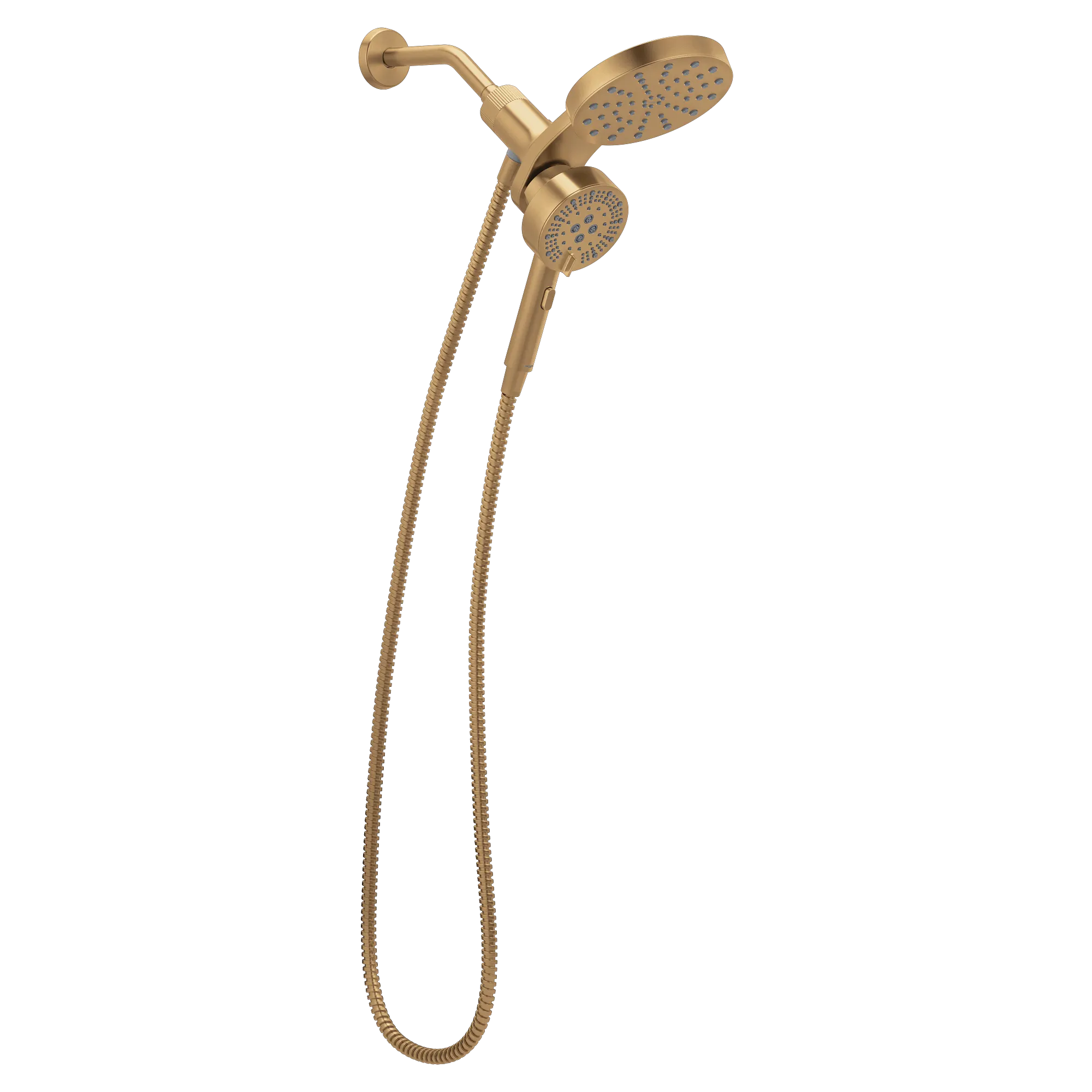 Magnetix Bronzed gold six-function 6.7" diameter spray head standard with handshower - Image 11