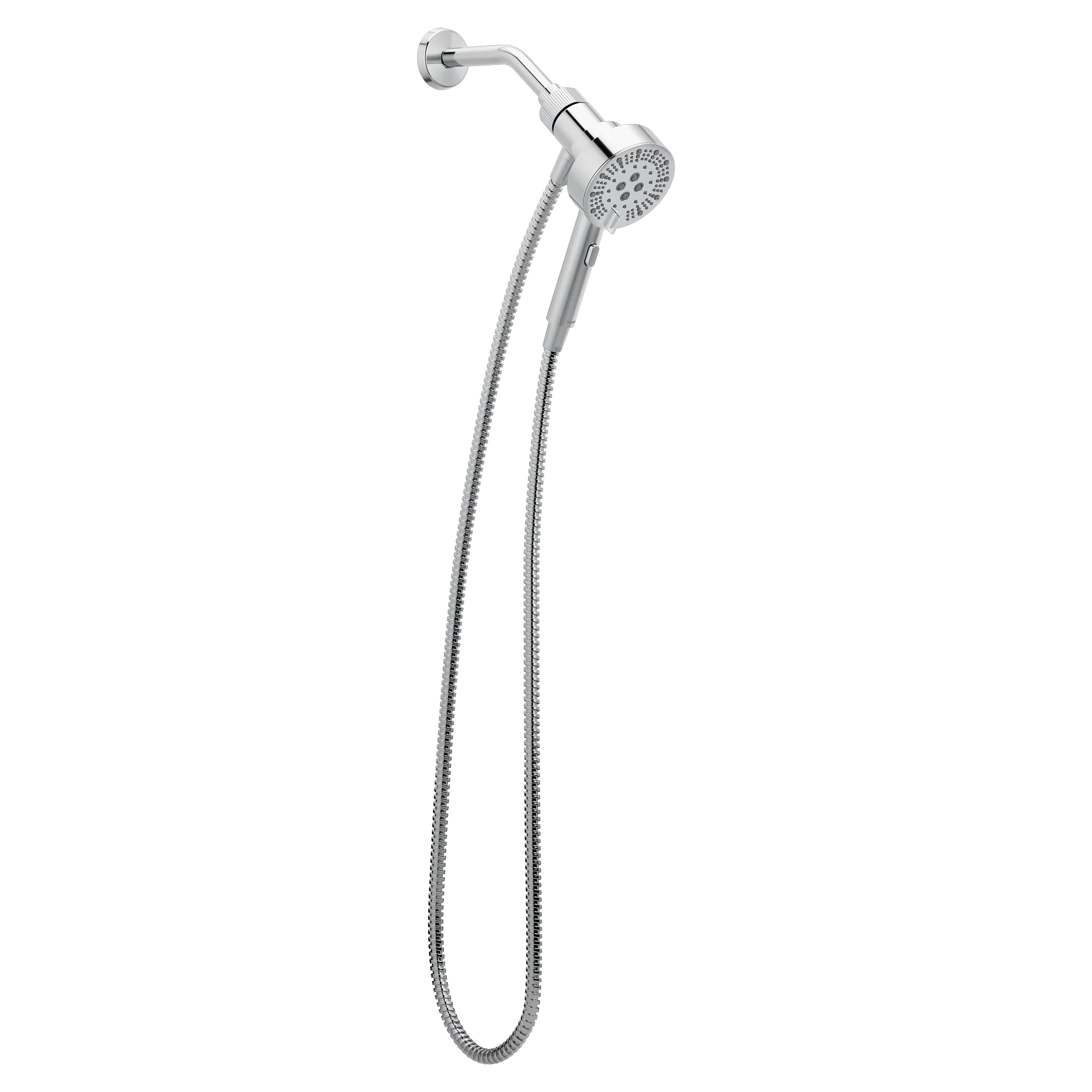 Magnetix Chrome six-function 4.25" diameter spray head handshower - Image 5