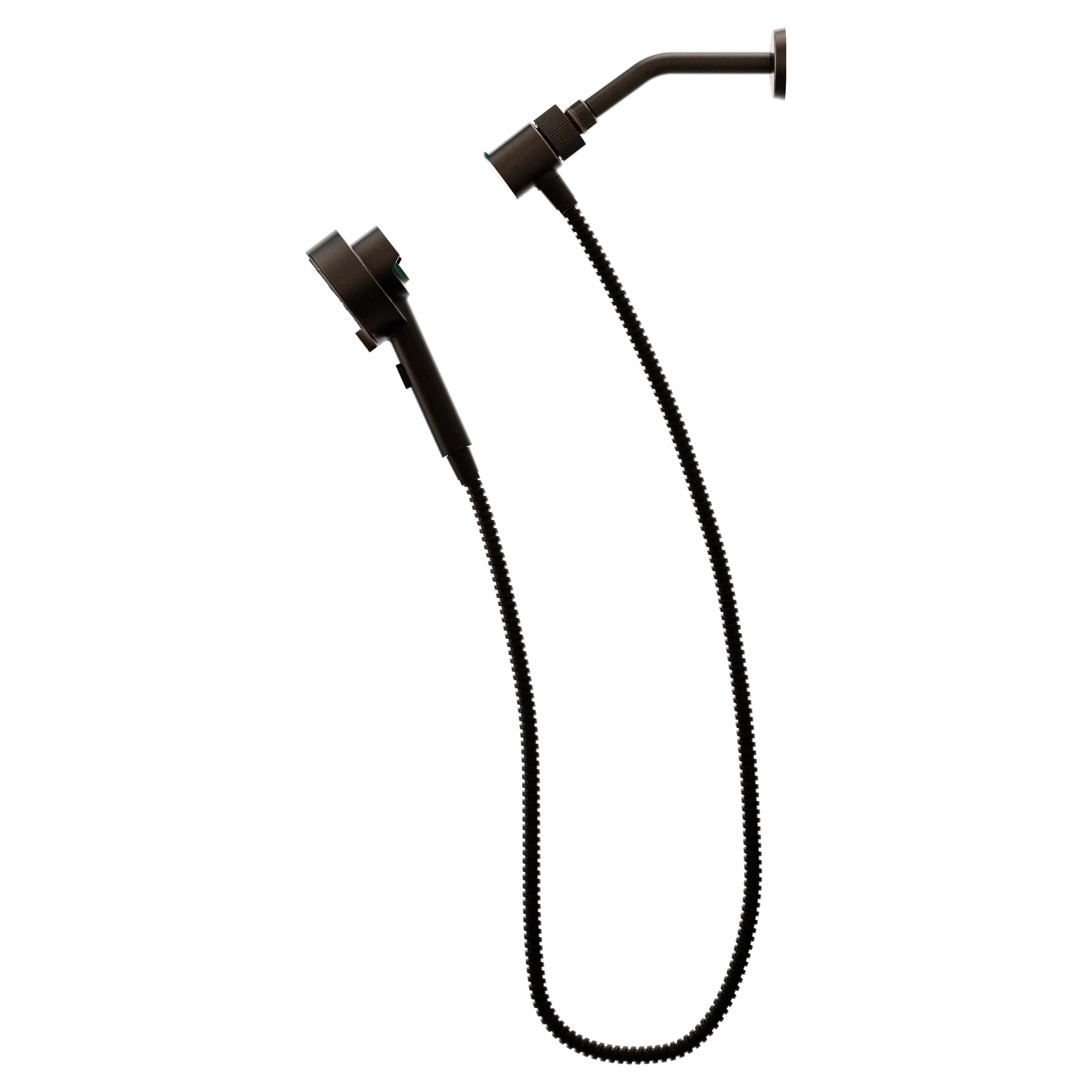 Magnetix Oil rubbed bronze six-function 4.25" diameter spray head handshower - Image 4
