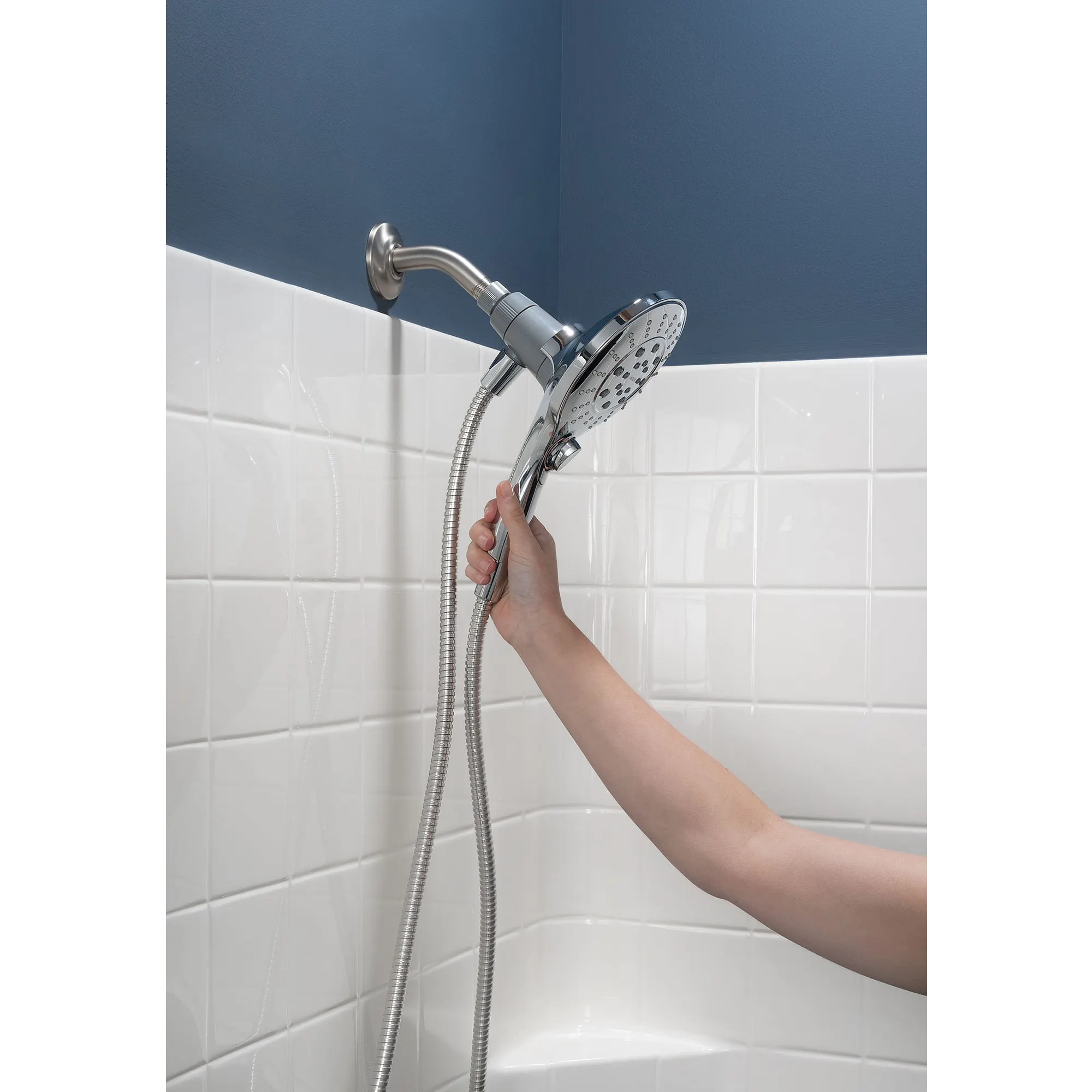 Engage Six-Function 5 1/2" Diameter Spray Head Handheld Shower - Image 4