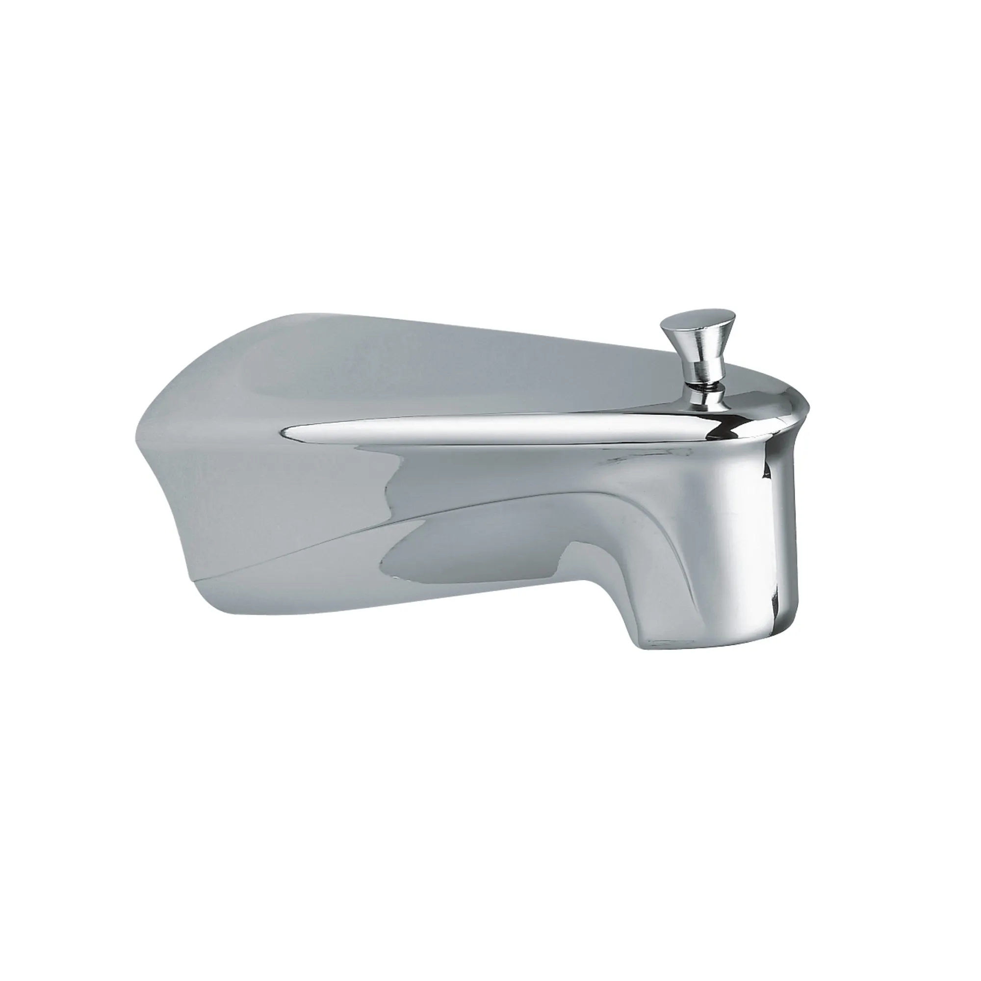 Moen Chrome Diverter Spout (3.38"L x 2.94"W x 5.5"H) - Image 2