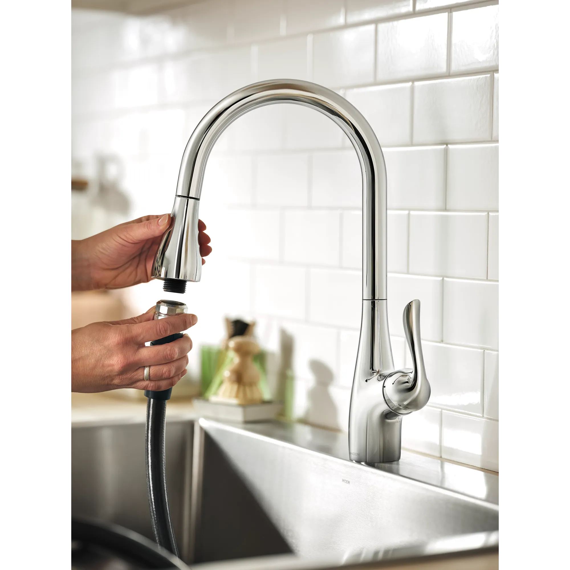 Moen Arbor Pulldown Laundry Faucet - Image 7