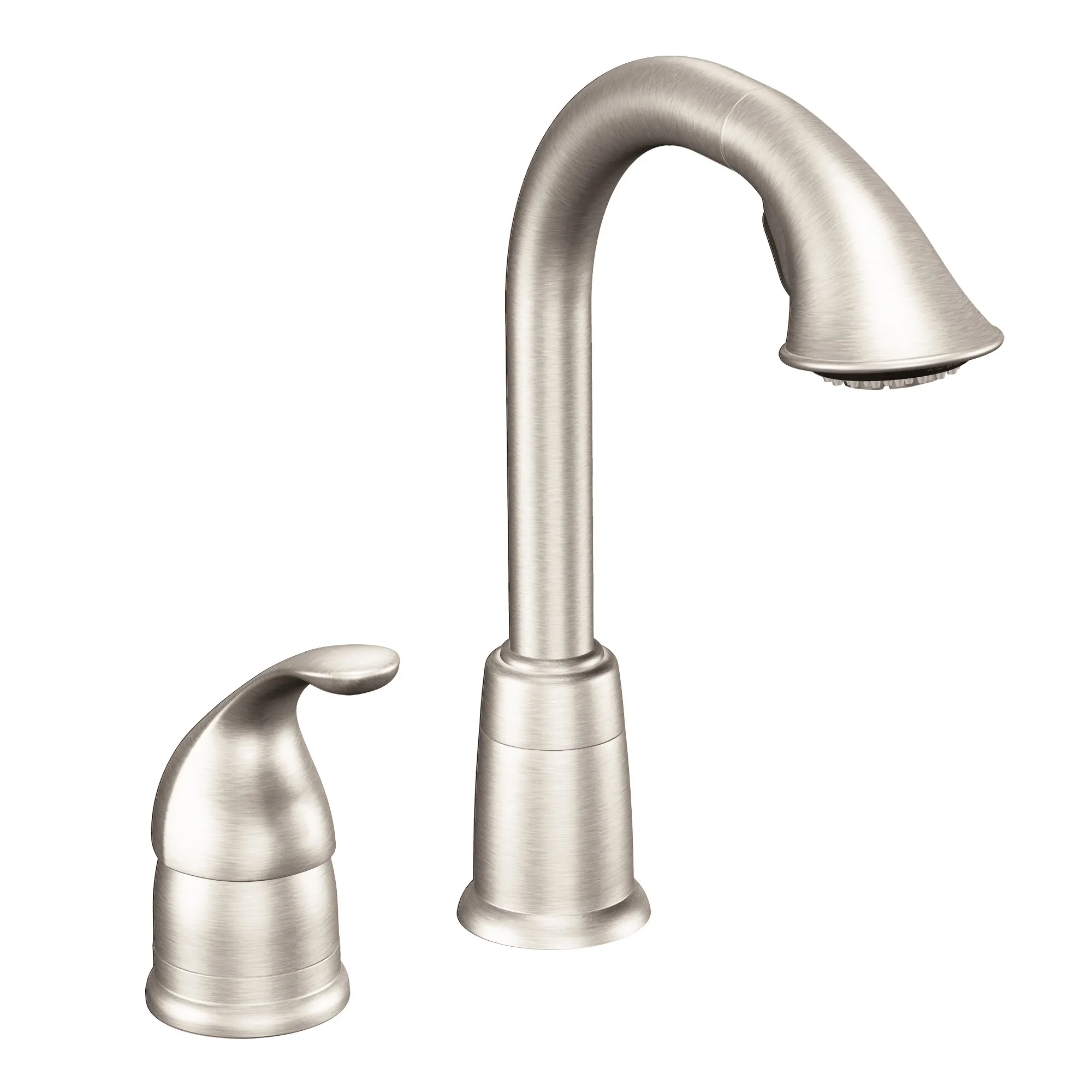 Camerist Chrome one-handle high arc pulldown bar faucet - Image 10