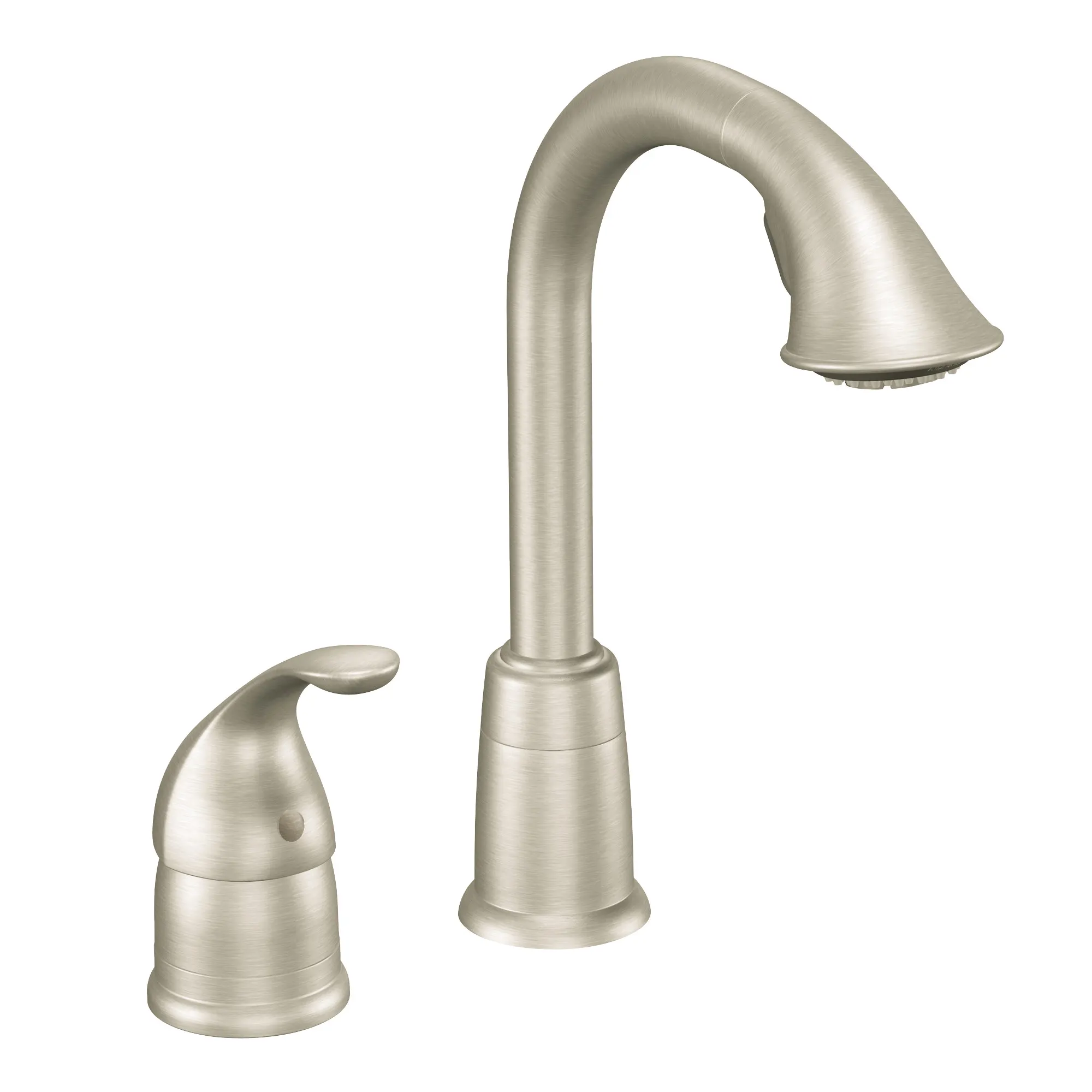 Camerist Chrome one-handle high arc pulldown bar faucet - Image 5
