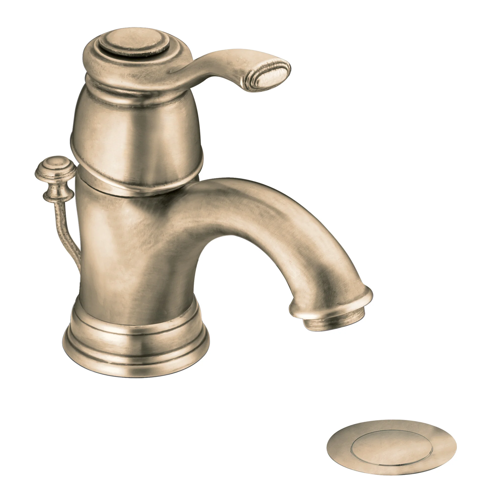 Kingsley Chrome One-Handle Low Arc Bathroom Faucet - Image 37