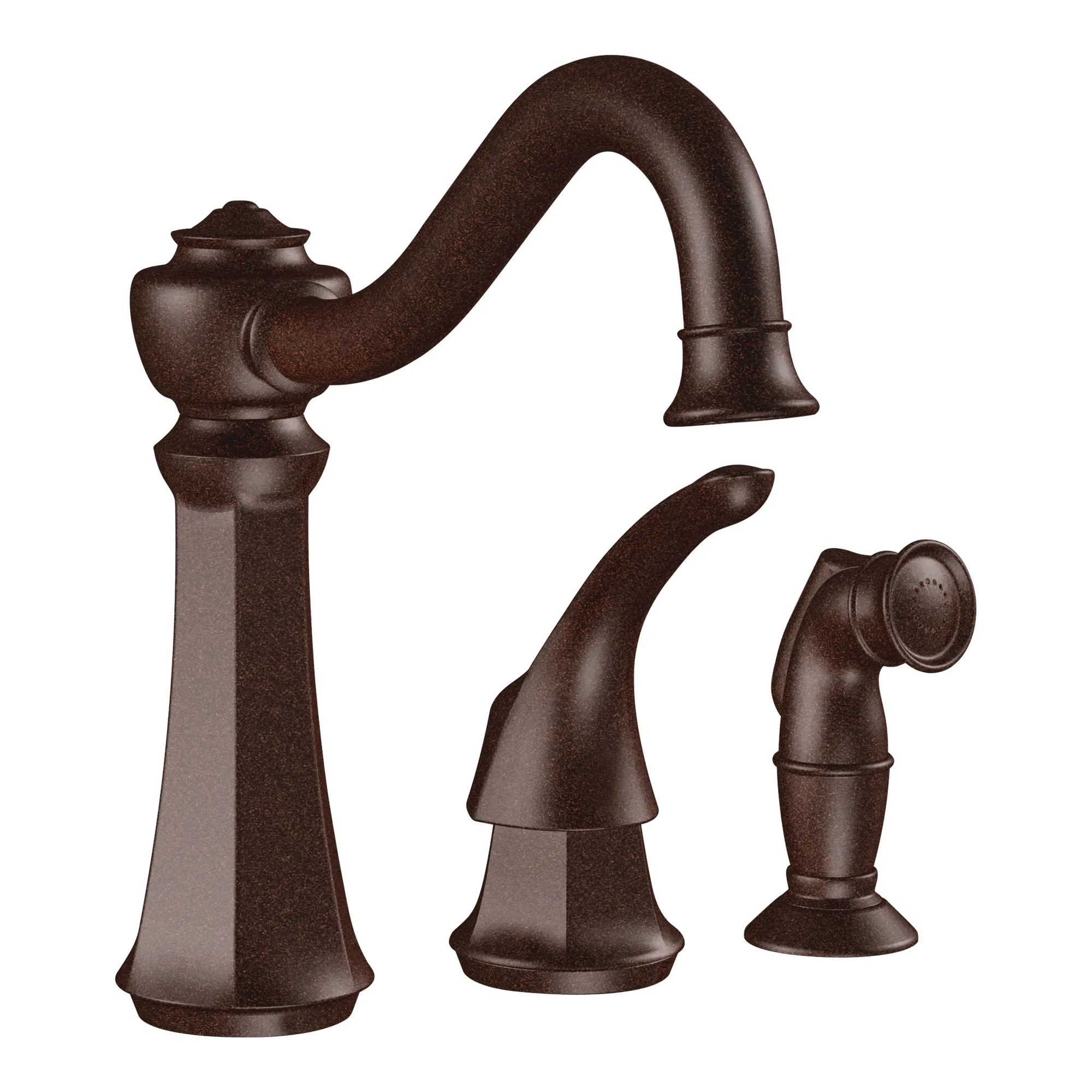 Vestige Chrome one-handle high arc kitchen faucet - Image 8
