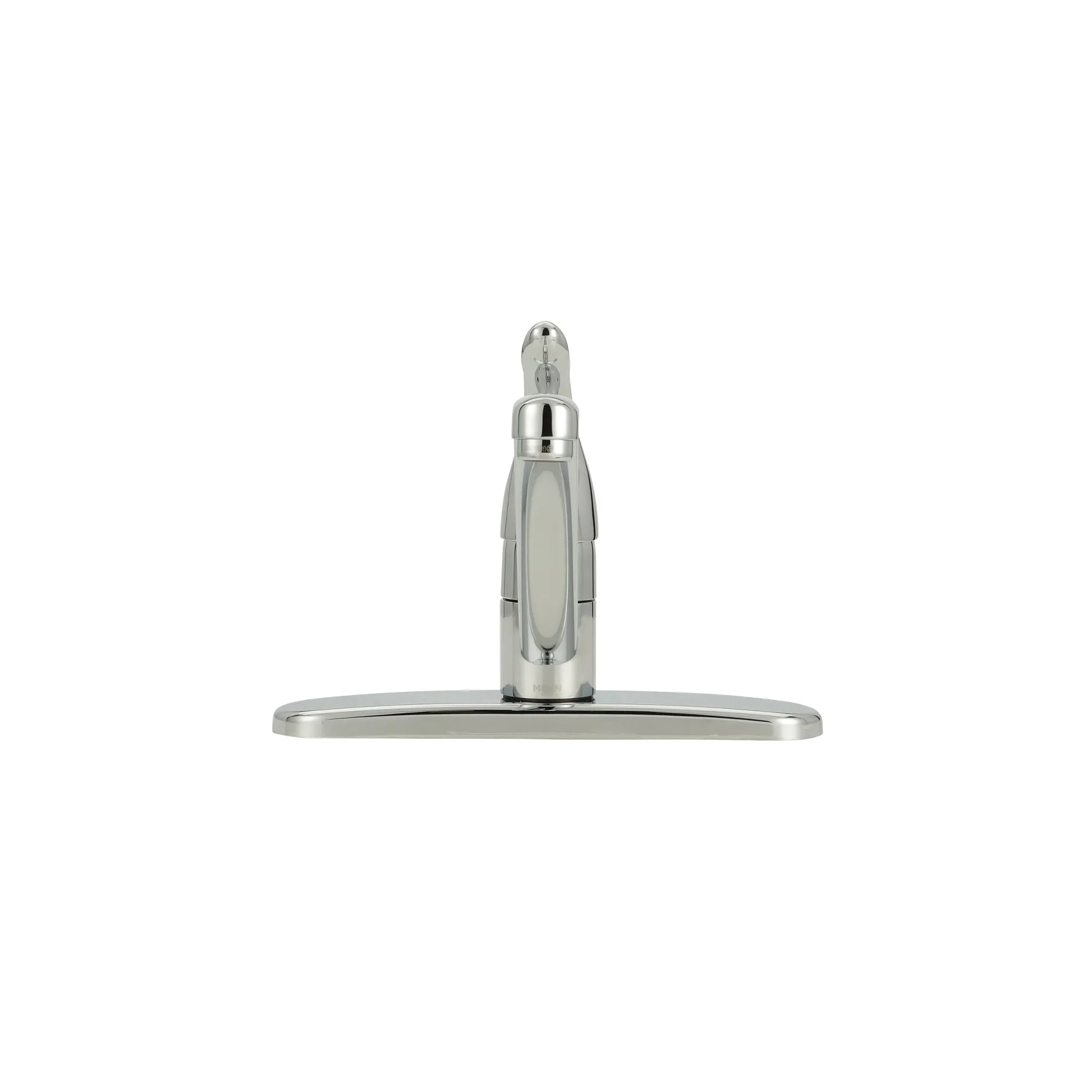 Chateau Chrome One-Handle Low Arc Kitchen Faucet - Image 2