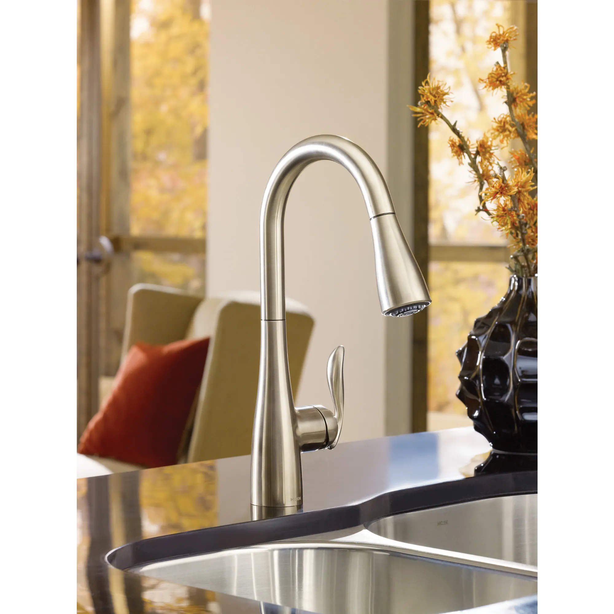 Arbor One-Handle High Arc Pulldown Kitchen Faucet - Image 29