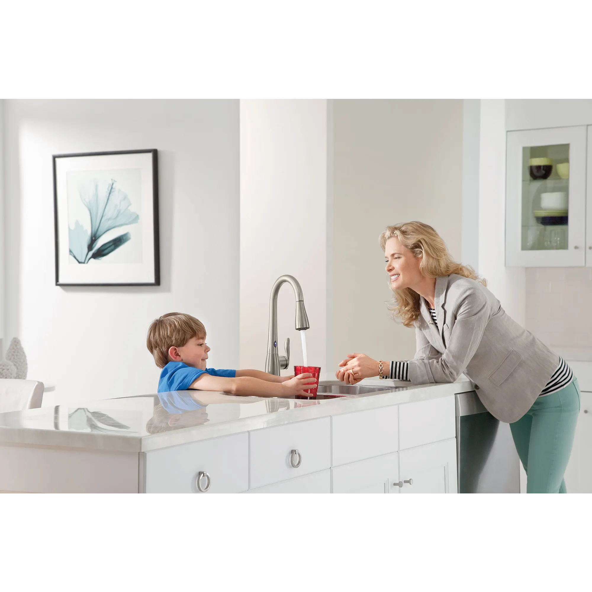 Arbor Chrome One-Handle High Arc Pulldown Kitchen Faucet - Image 20