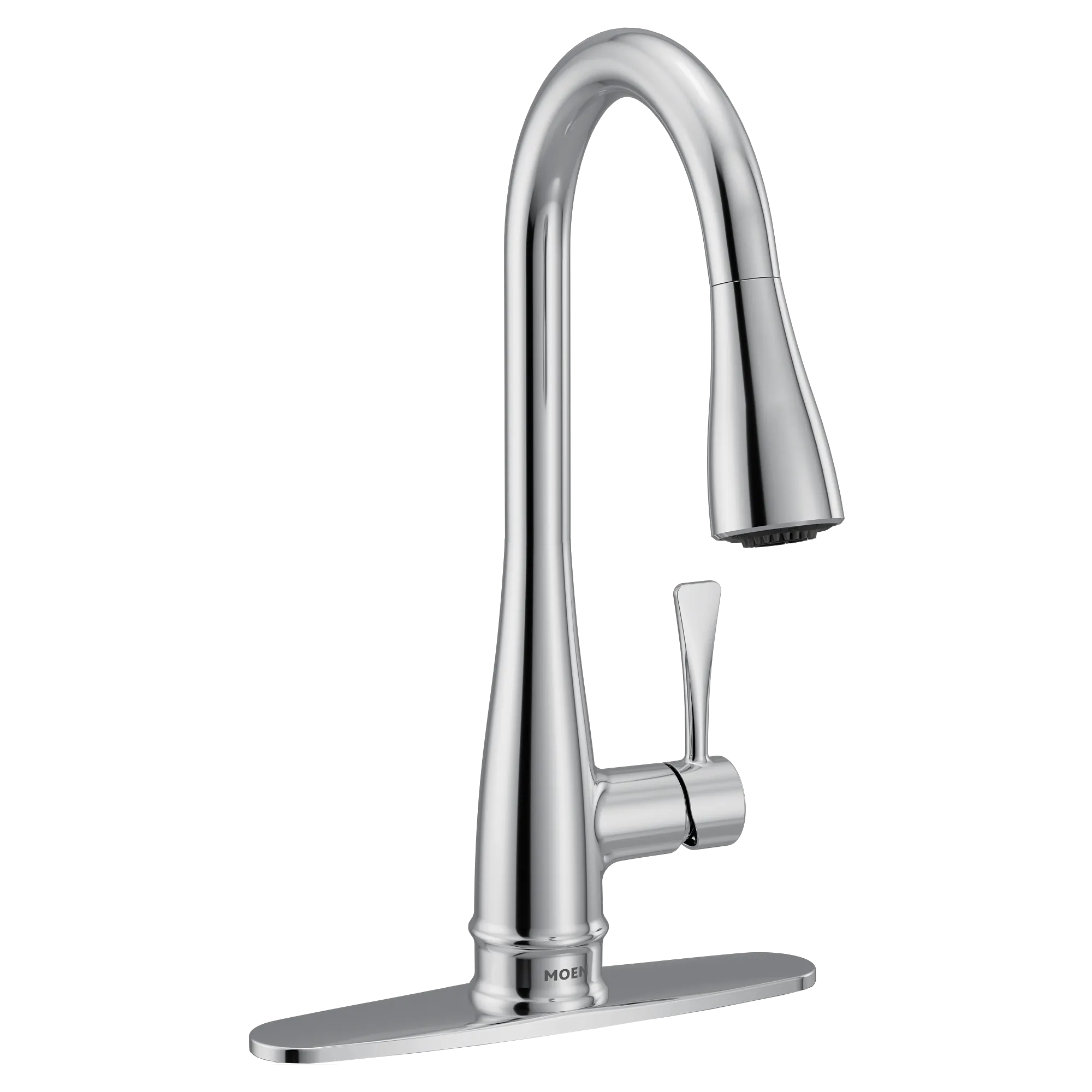 Riverwood Chrome one-handle kitchen faucet - Image 5