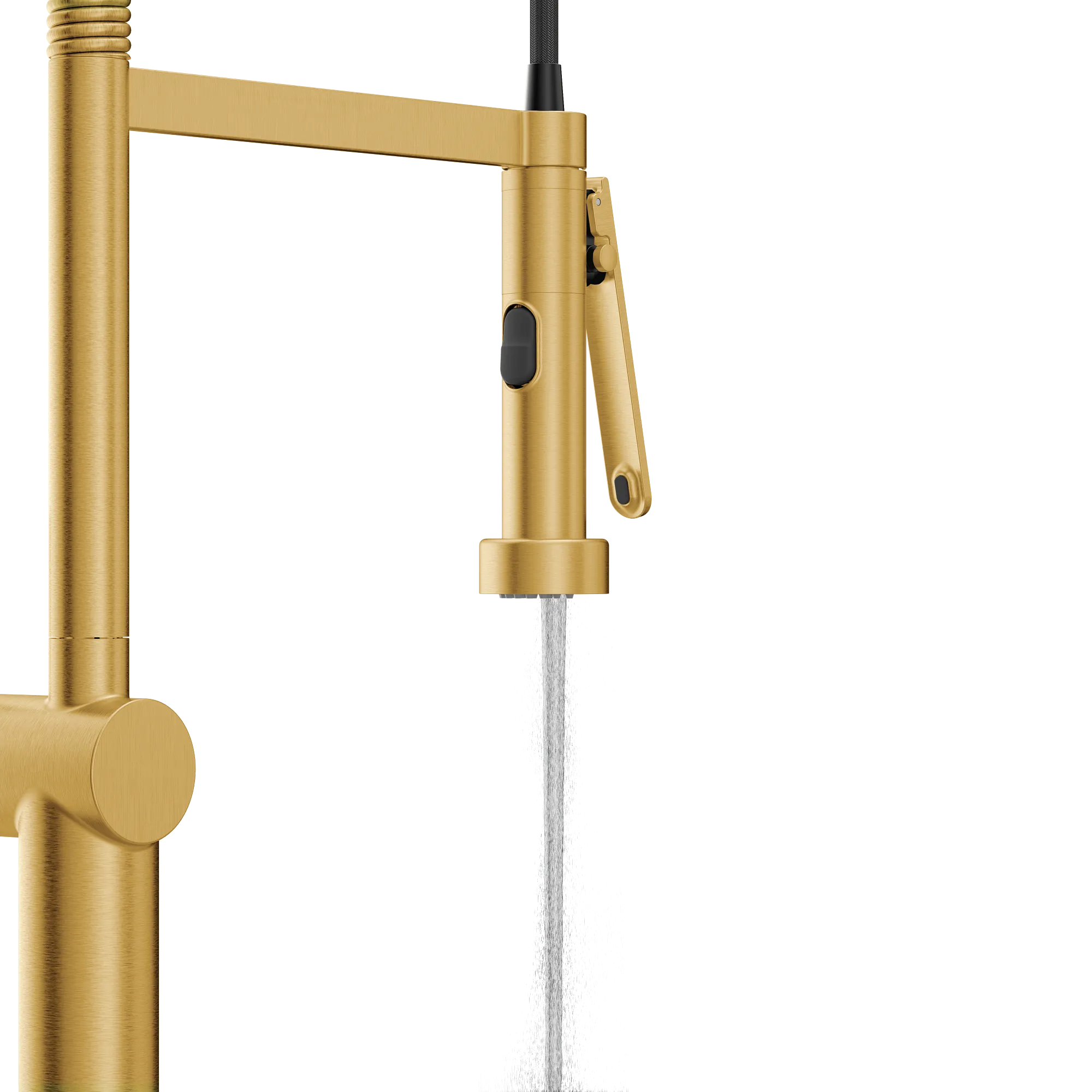 Cia One-Handle Pre-Rinse Spring Pulldown Kitchen Faucet - Image 37