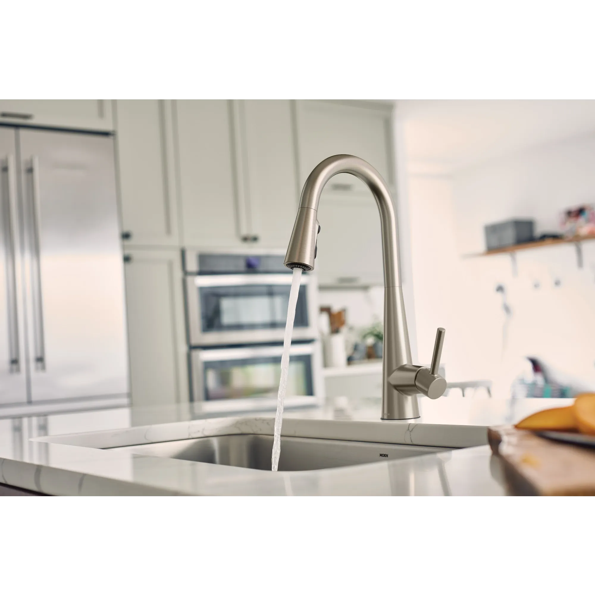 Sleek One-Handle High Arc Pulldown Kitchen Faucet - Image 29