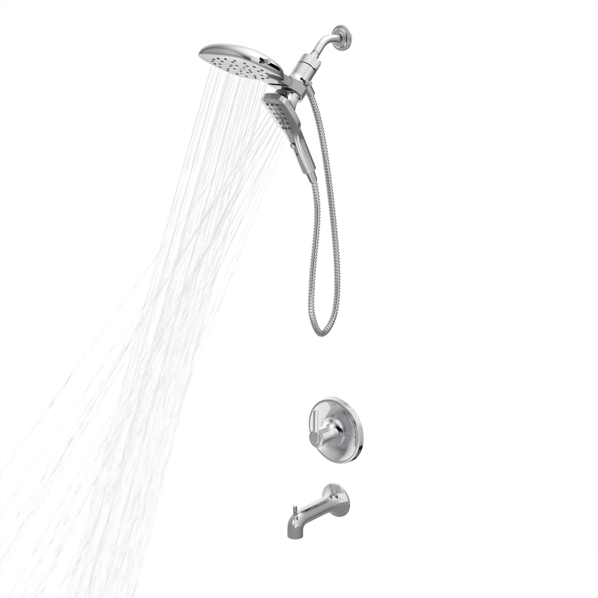 Zyla Chrome Posi-Temp(R) tub/shower - Image 9