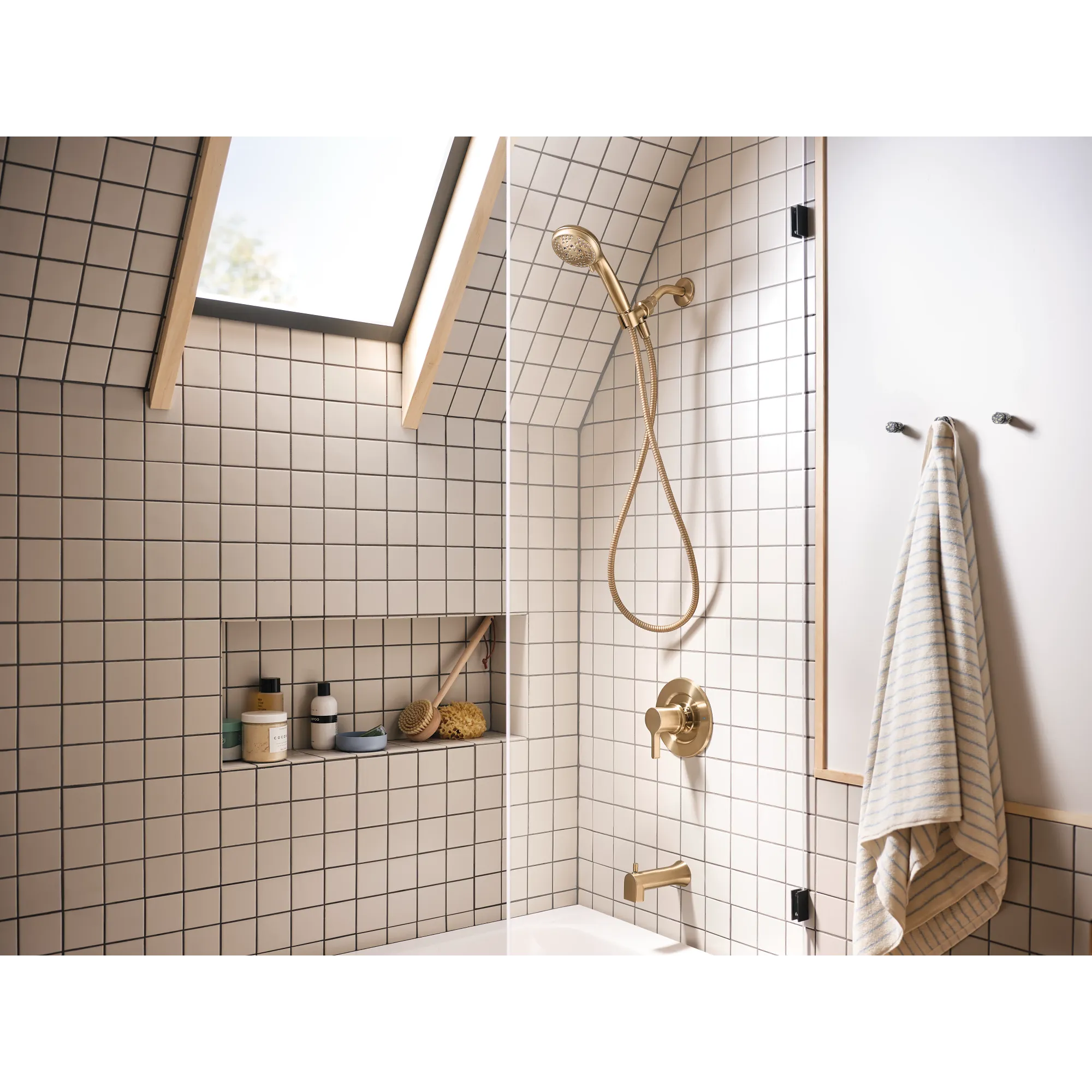 Beric Chrome Posi-Temp(R) tub/shower - Image 26