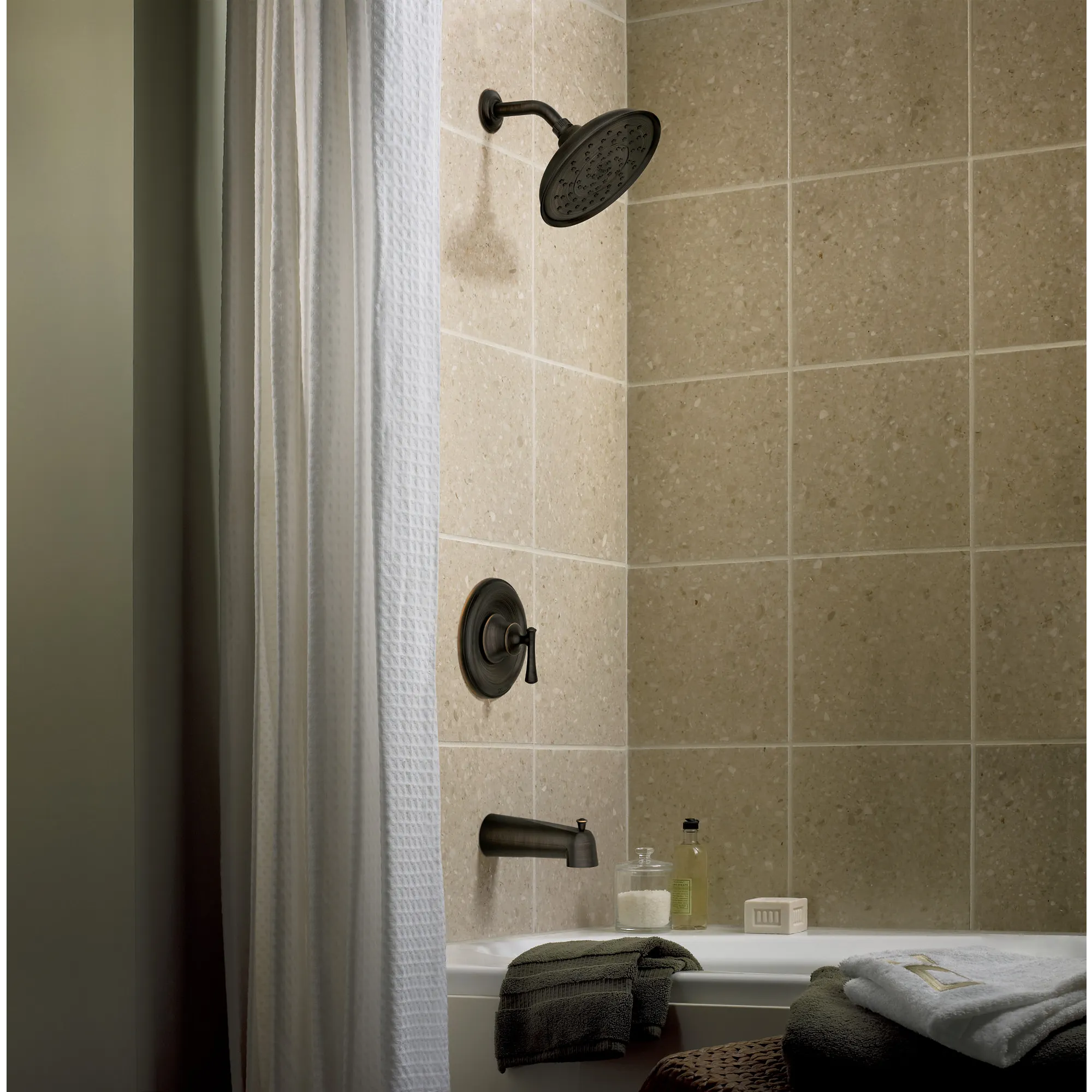 Ashville Chrome Posi-Temp(R) Tub/Shower - Image 5