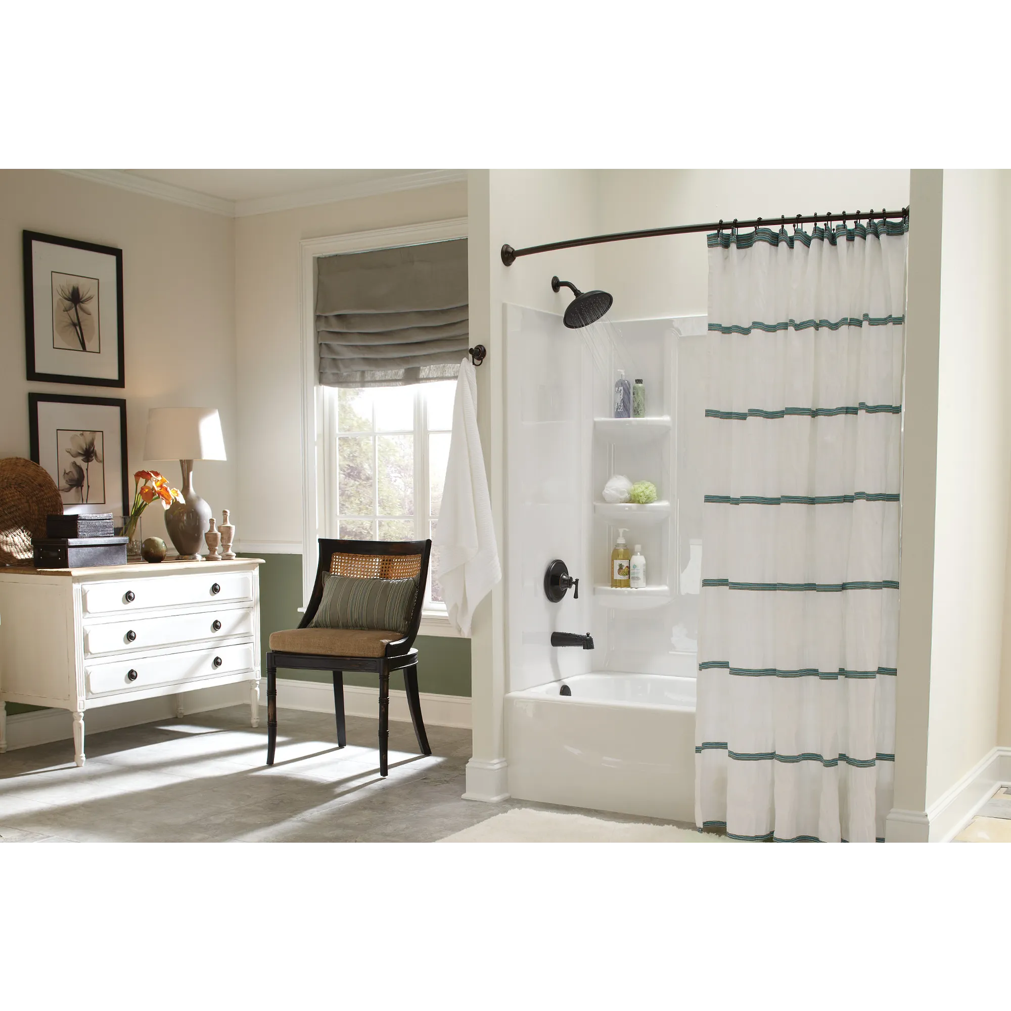 Ashville Chrome Posi-Temp(R) Tub/Shower - Image 6