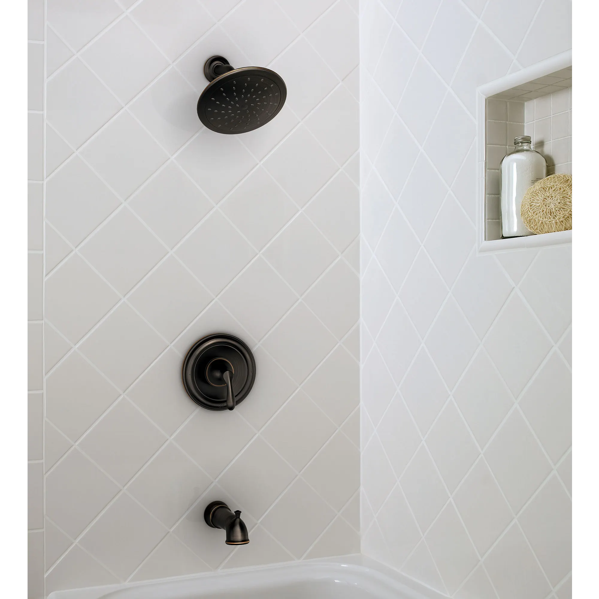 Varese Chrome Posi-Temp(R) tub/shower - Image 4