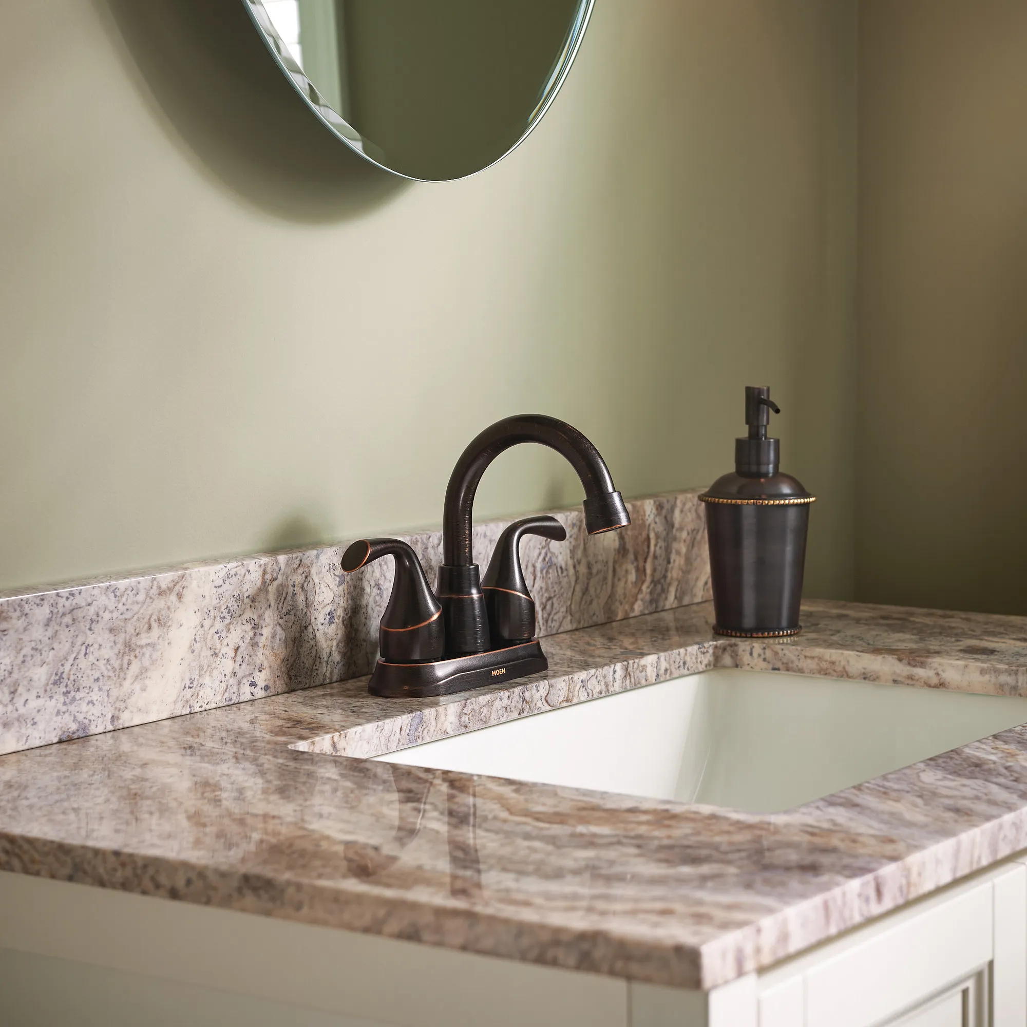 Idora Two-handle Centerset Bathroom Sink Faucet - Image 16