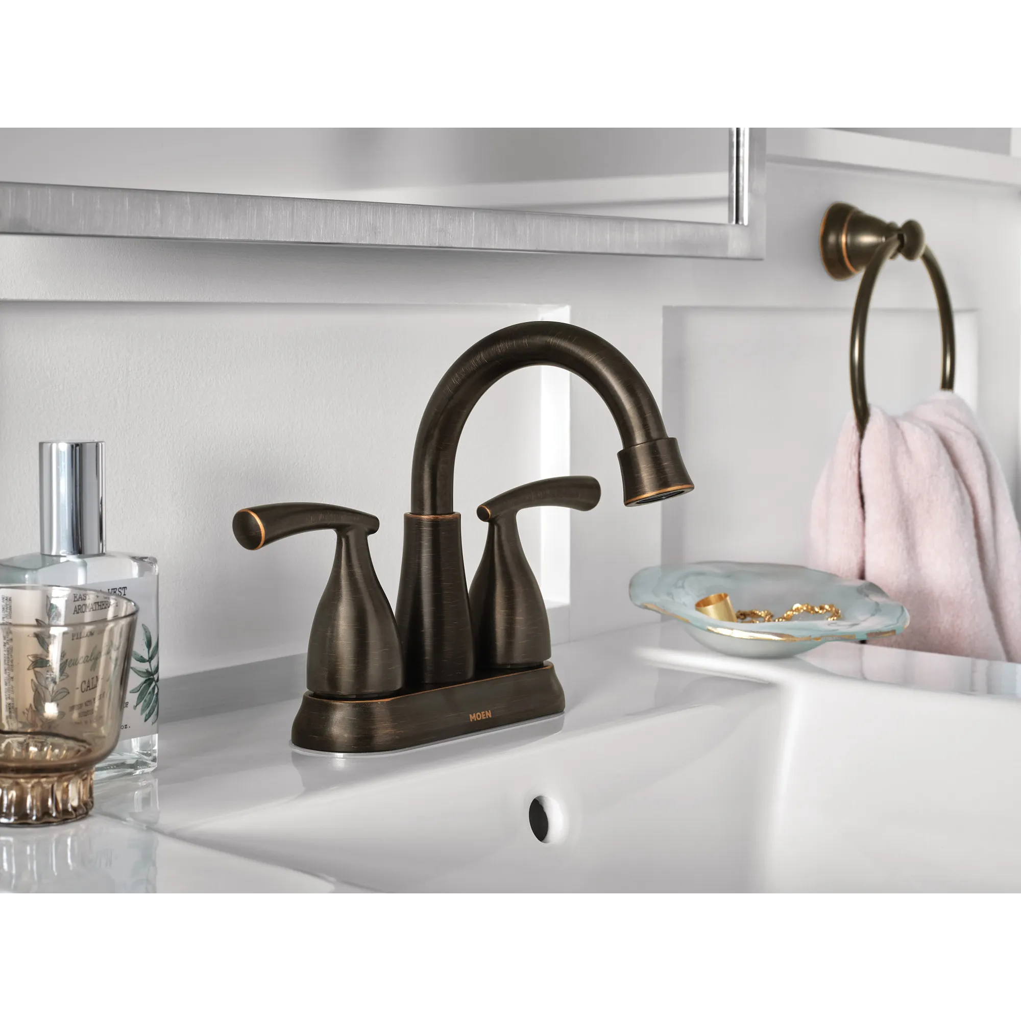Essie Two-handle Centerset Bathroom Sink Faucet - Image 7