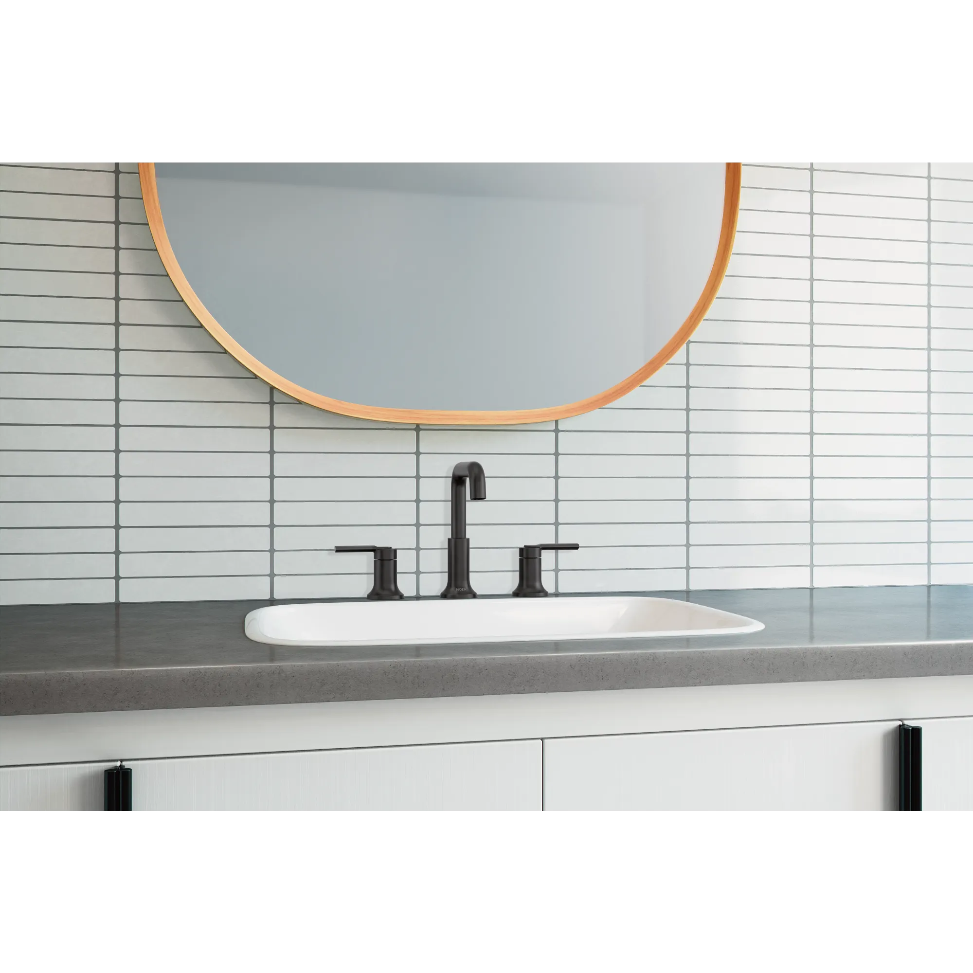 Zyla Chrome two-handle high arc bathroom faucet - Image 10