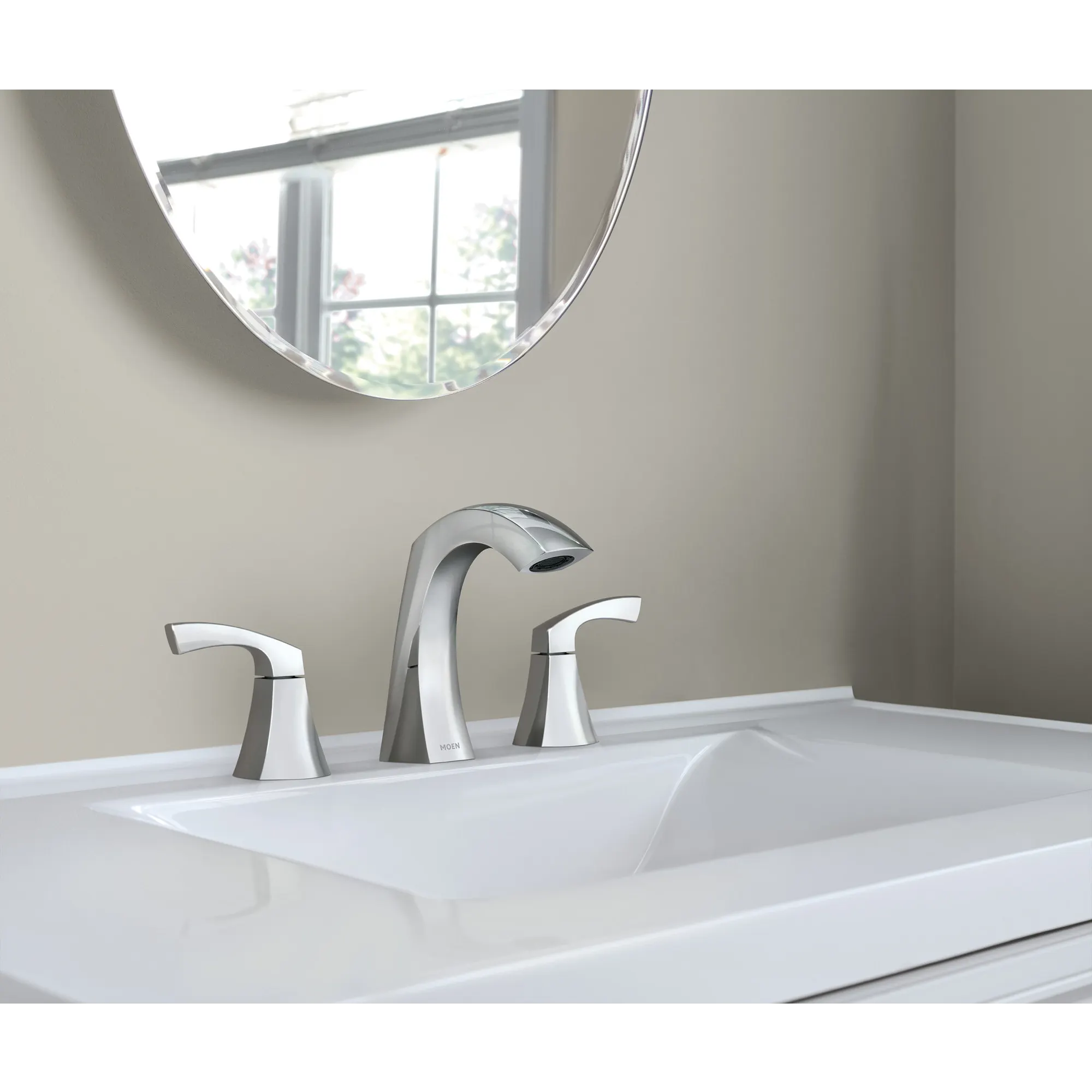 Lindor Two-Handle Widespread Bathroom Sink Faucet - Image 3