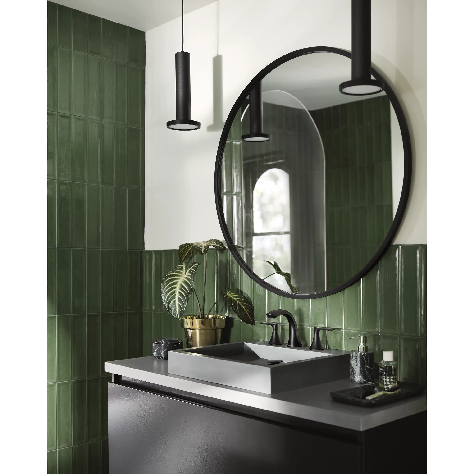 Findlay Two-Handle Widespread Bathroom Sink Faucet - Image 3