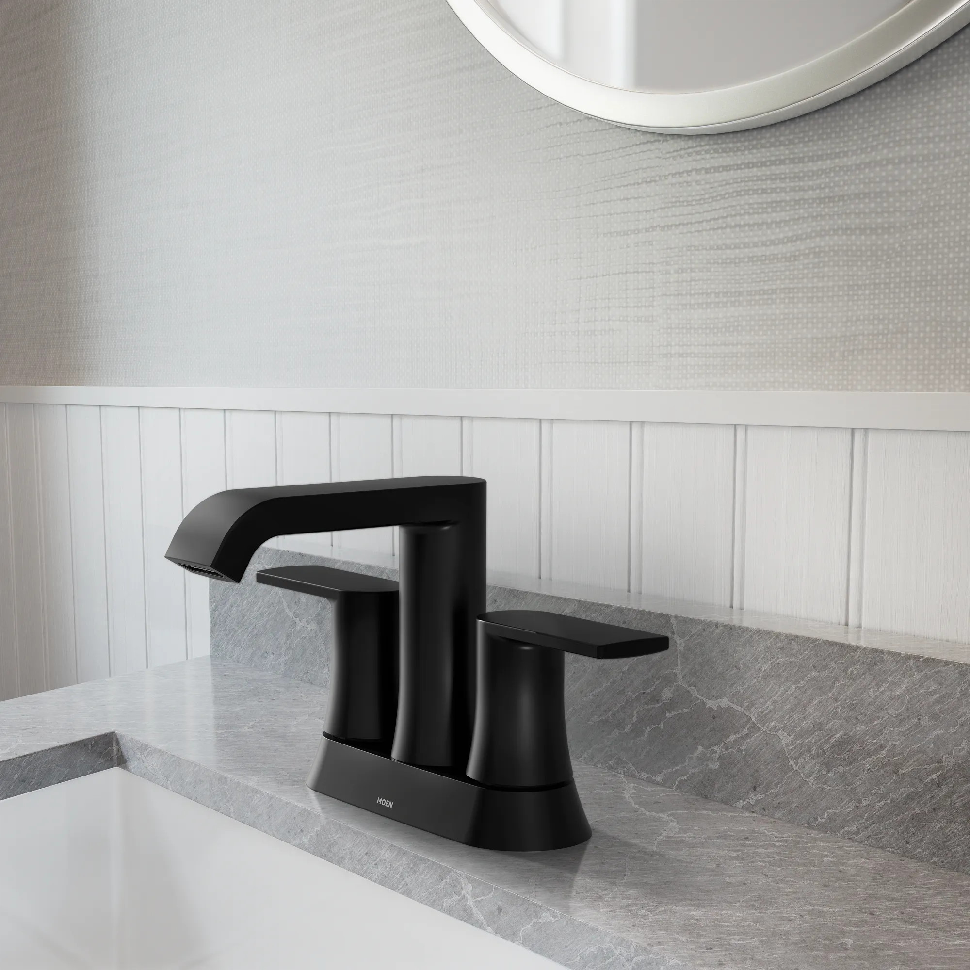 Genta Two-handle Centerset Bathroom Sink Faucet - Image 4