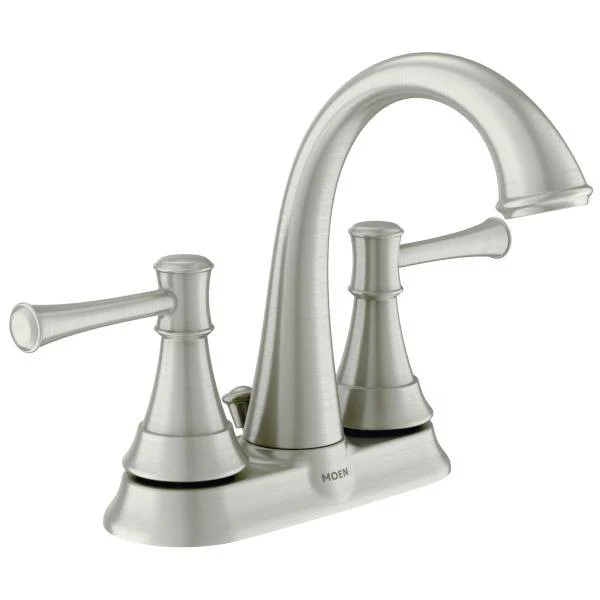 Ashville Chrome Two-Handle High Arc Bathroom Faucet - Image 4