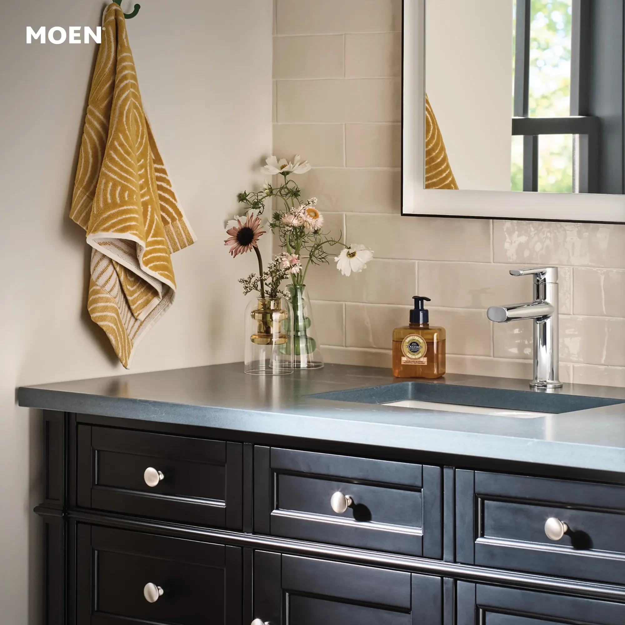 Meena One-handle Bathroom Sink Faucet - Image 3
