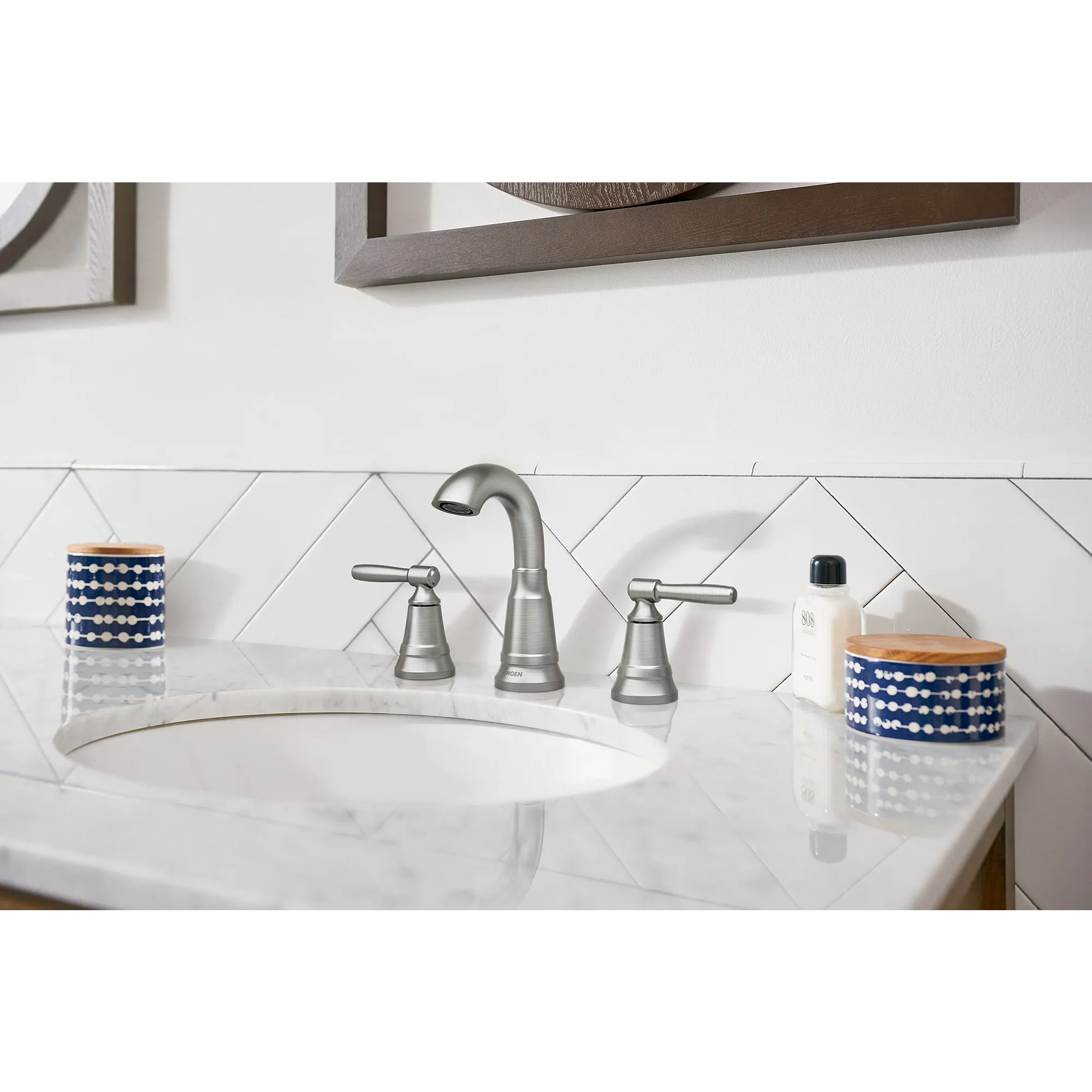 Halle Two-Handle Widespread Bathroom Sink Faucet - Image 2