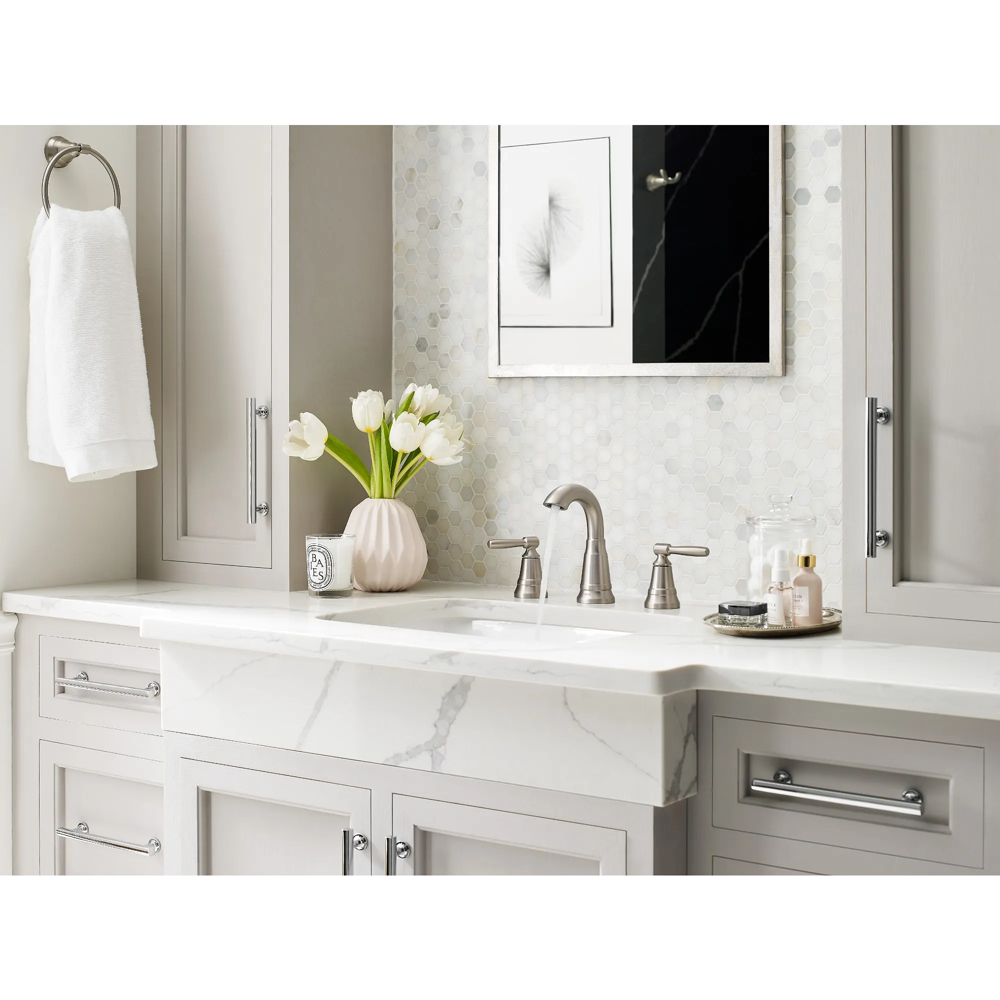 Halle Two-Handle Widespread Bathroom Sink Faucet - Image 3