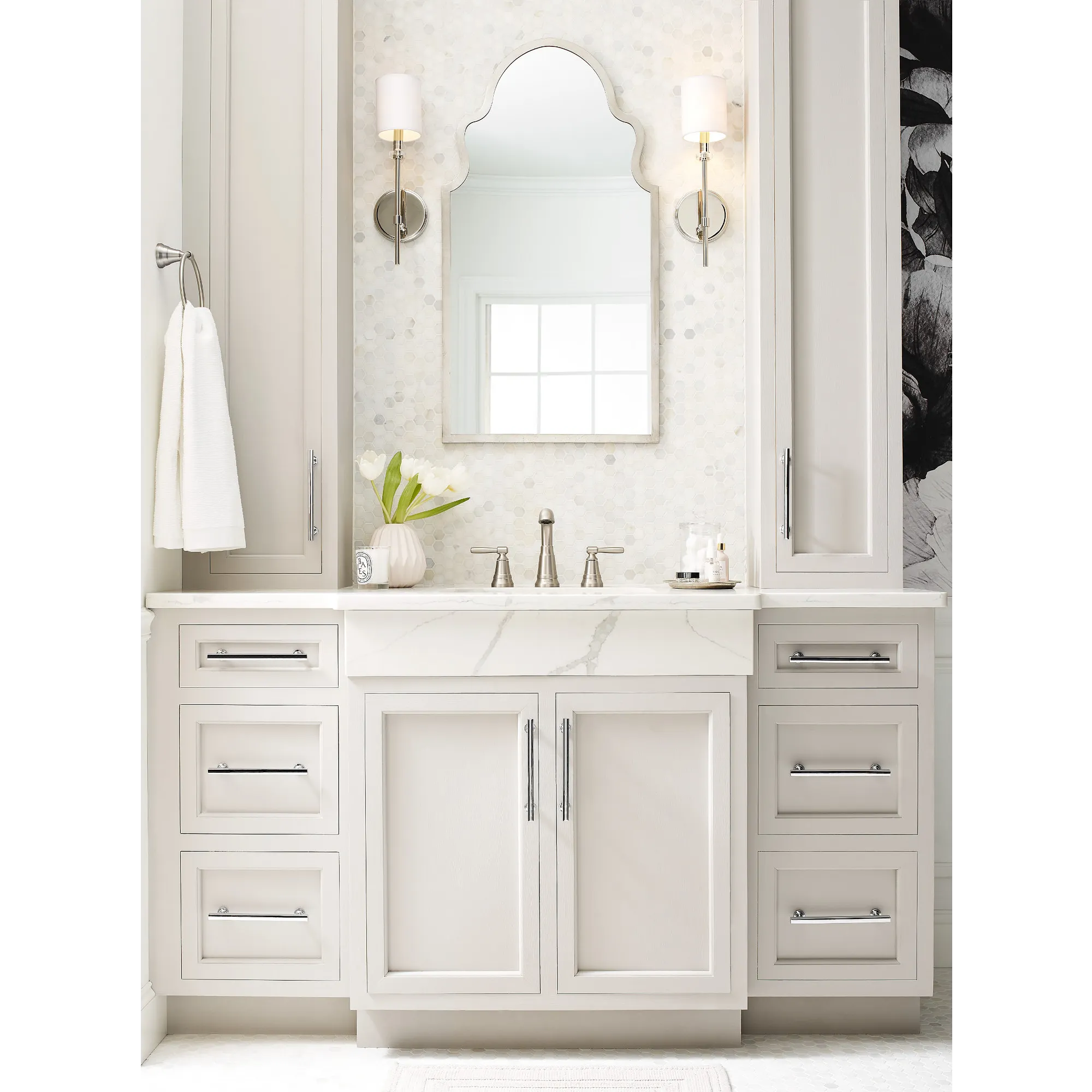 Halle Two-Handle Widespread Bathroom Sink Faucet - Image 7