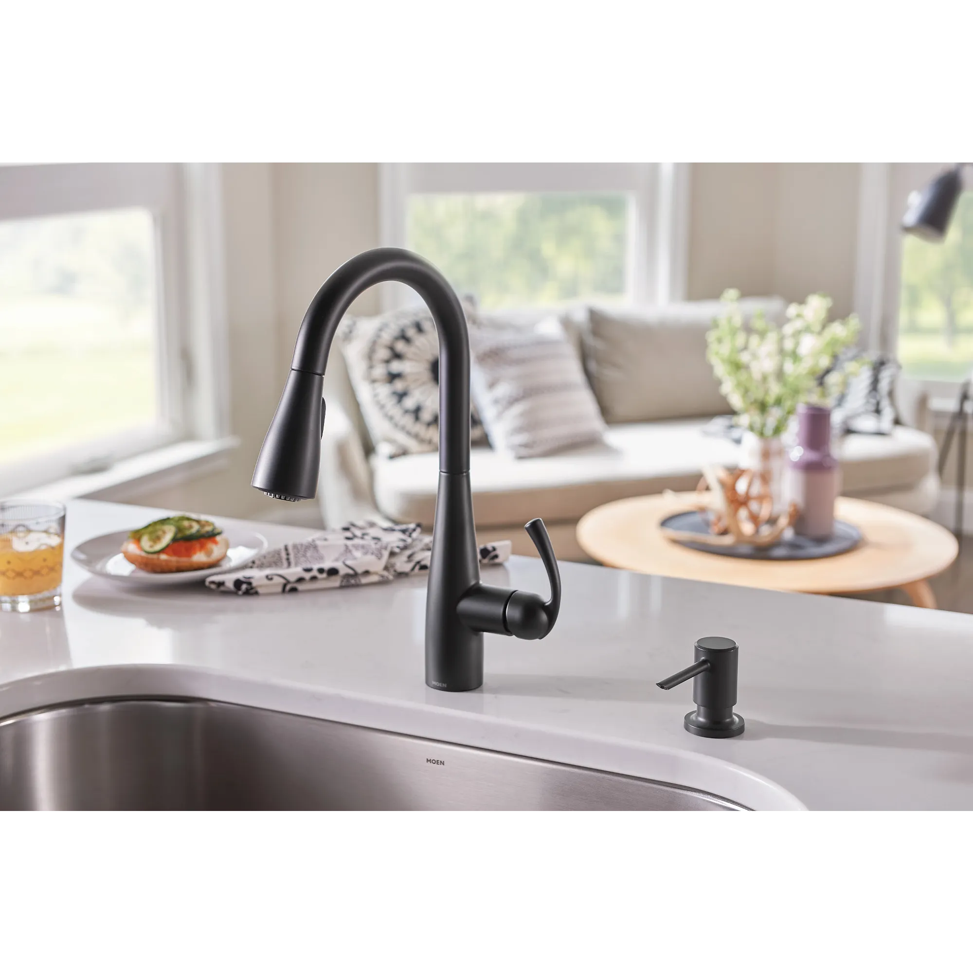 Essie One-Handle Pulldown Kitchen Faucet - Image 18