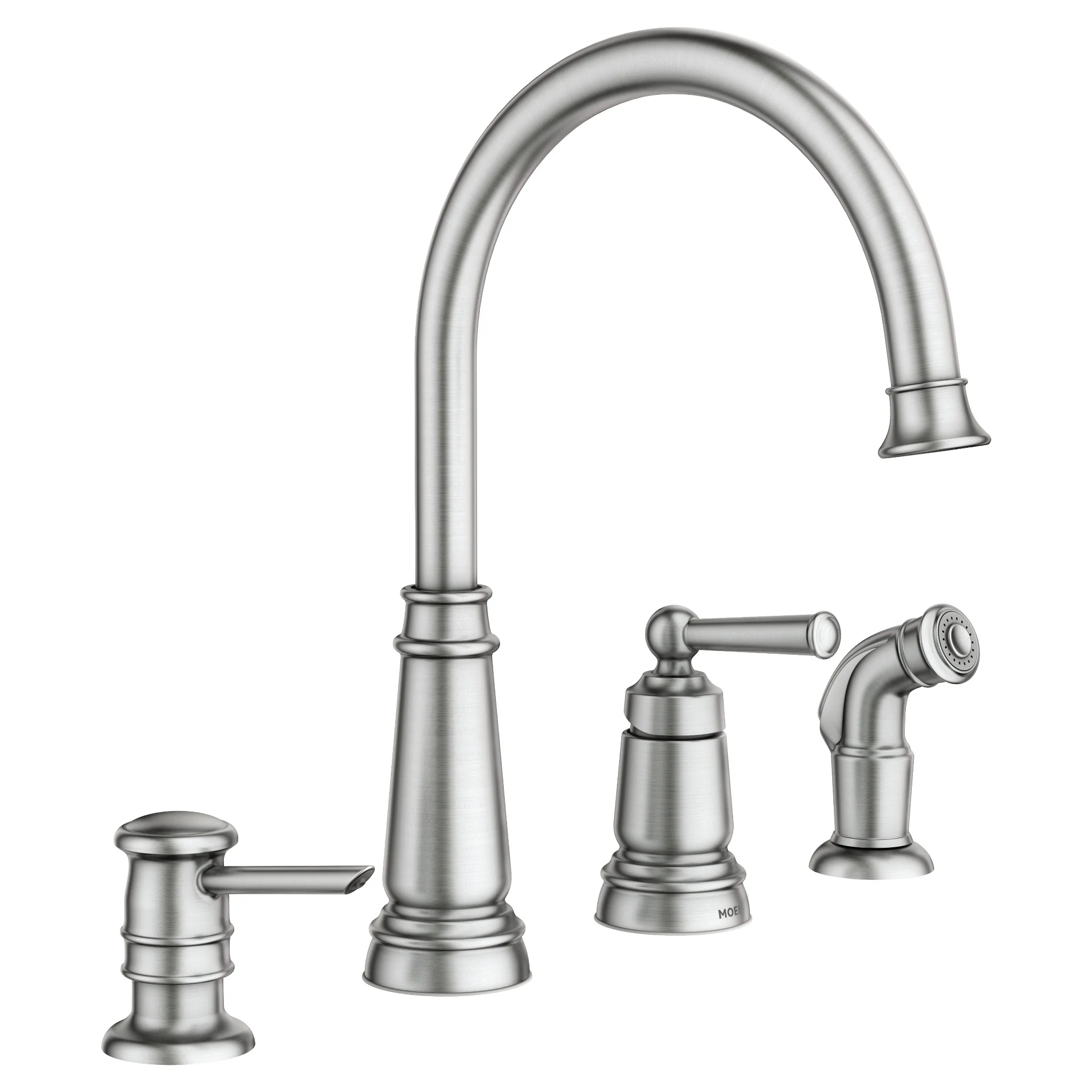 Edison One-Handle High Arc Kitchen Faucet - Image 8