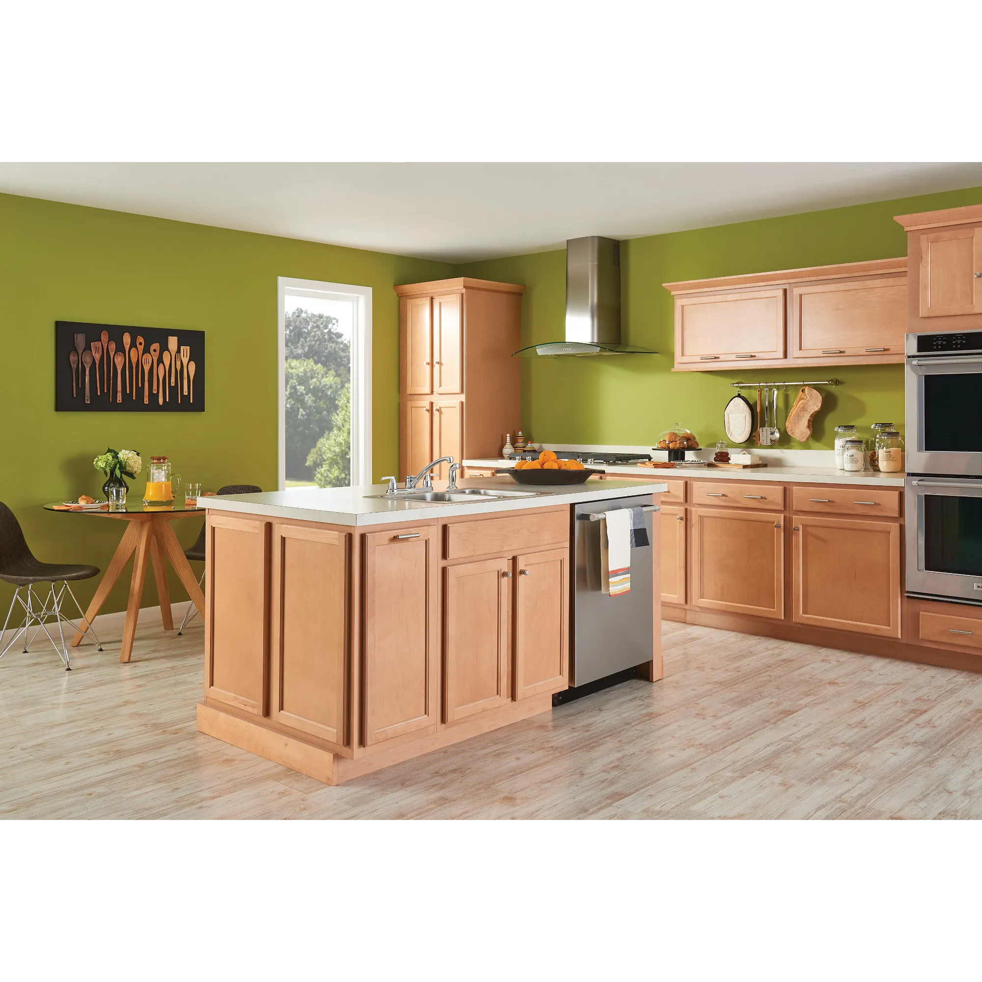 Adler Two-handle Low Arc Kitchen Faucet With Optional Knob Or Lever Handles - Image 11