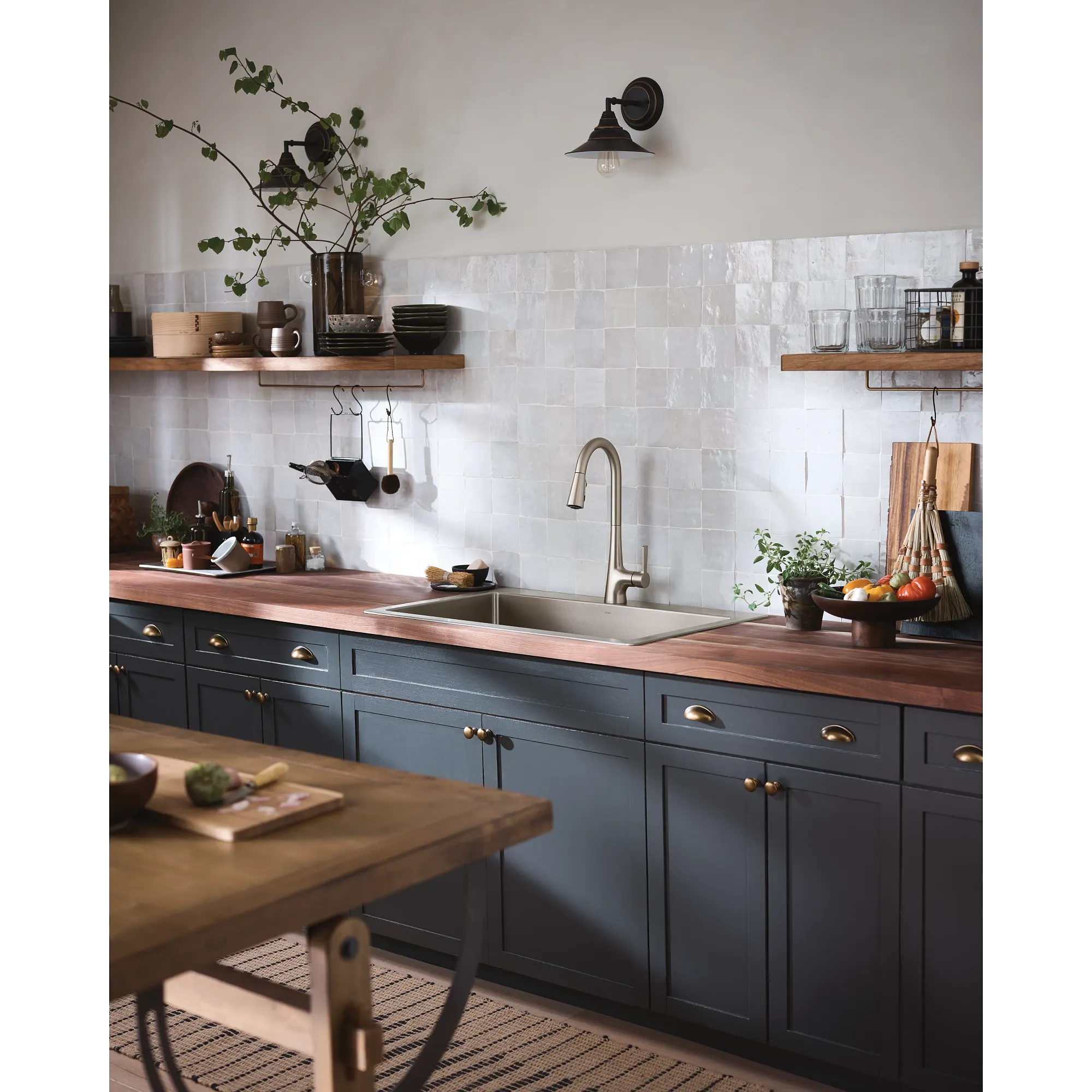 Mikah One-Handle High Arc Pulldown Kitchen Faucet - Image 13