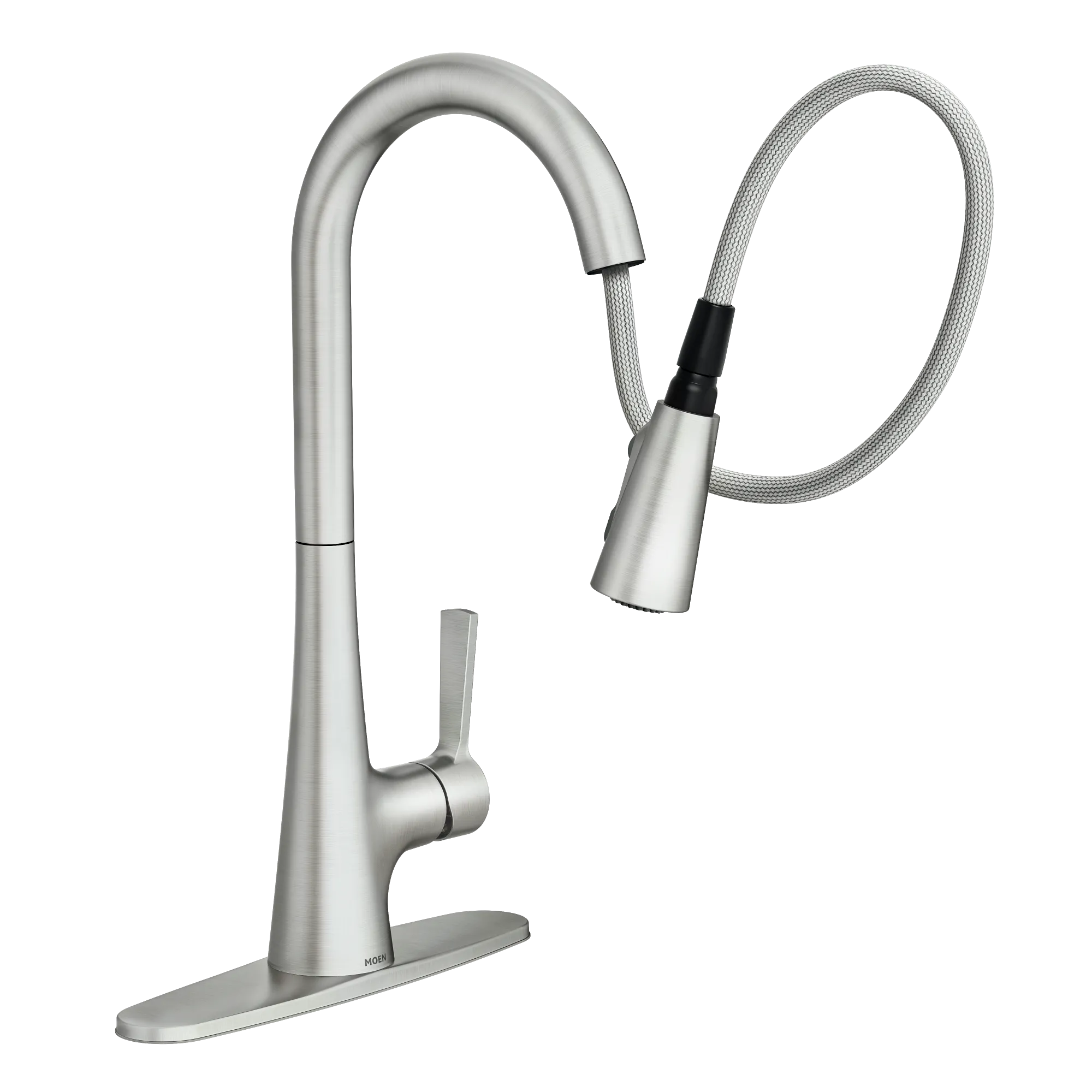 Mikah One-Handle High Arc Pulldown Kitchen Faucet - Image 18
