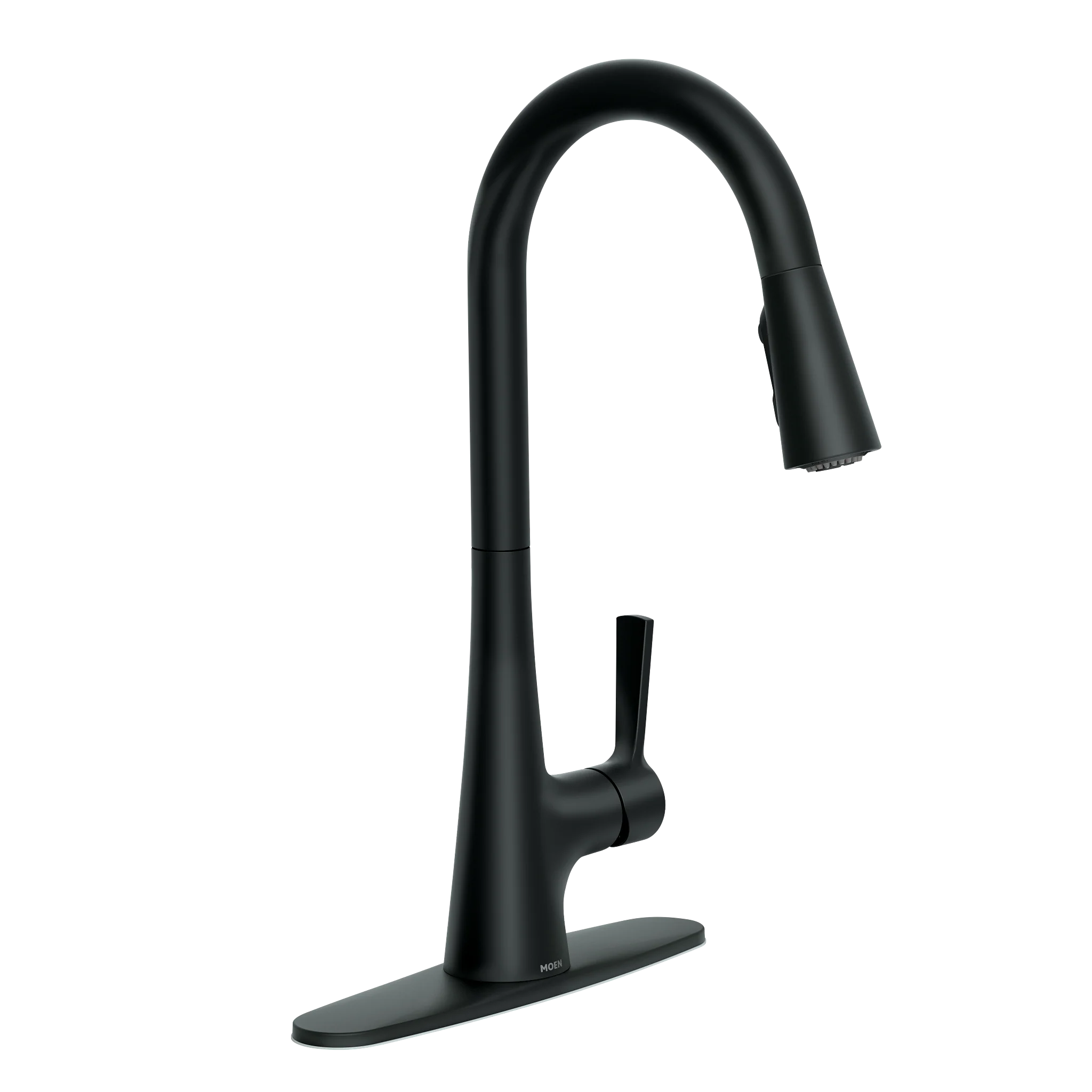 Mikah One-Handle High Arc Pulldown Kitchen Faucet - Image 2