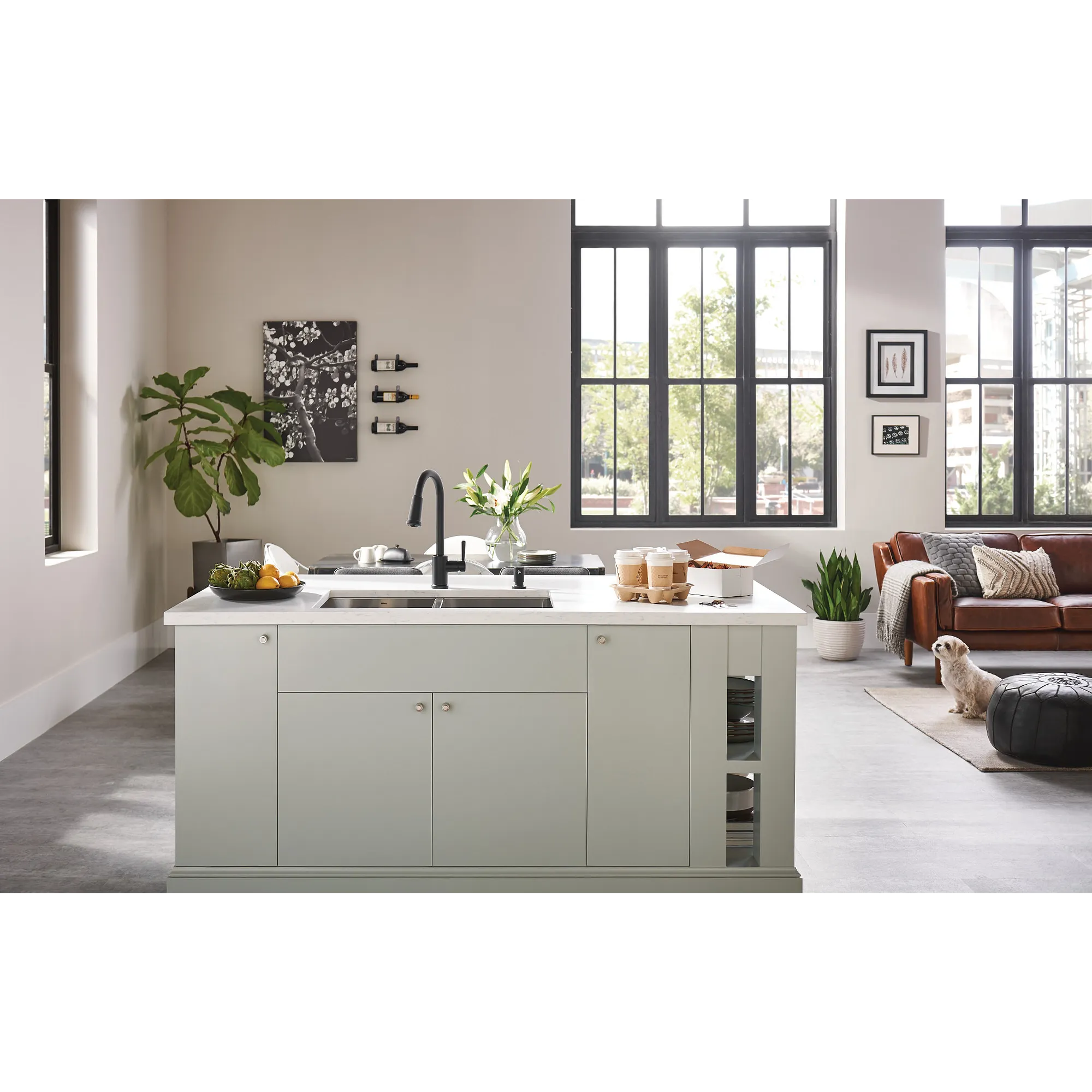 Indi One-Handle Pulldown Kitchen Faucet - Image 2