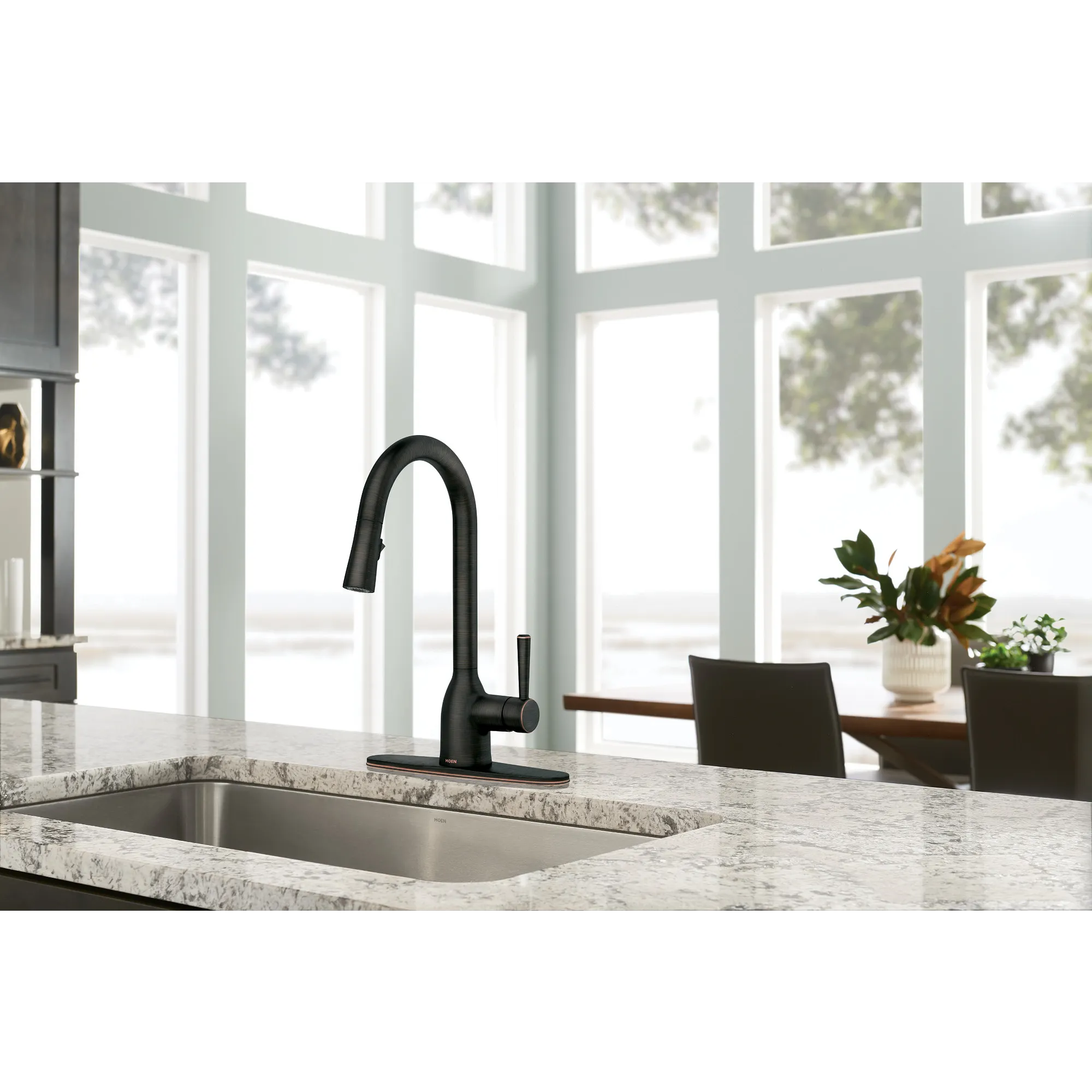 Adler One-Handle High Arc Pulldown Kitchen Faucet - Image 21